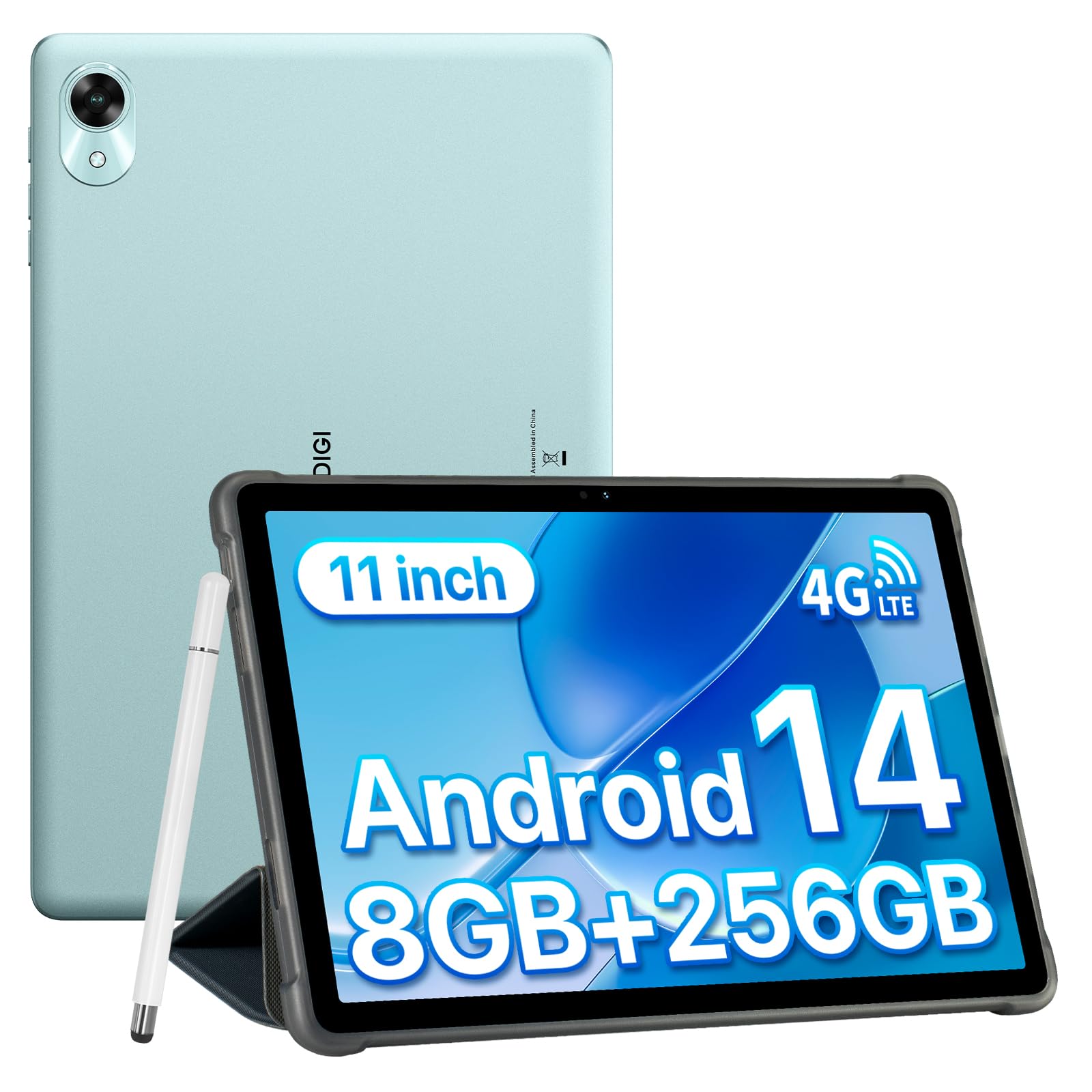 Foto 2 pulgar | Tablet Umidigi G9 Tab 11 Pulgadas 8 Gb+256 Gb+1 Tb Android 14 Verde - Venta Internacional.