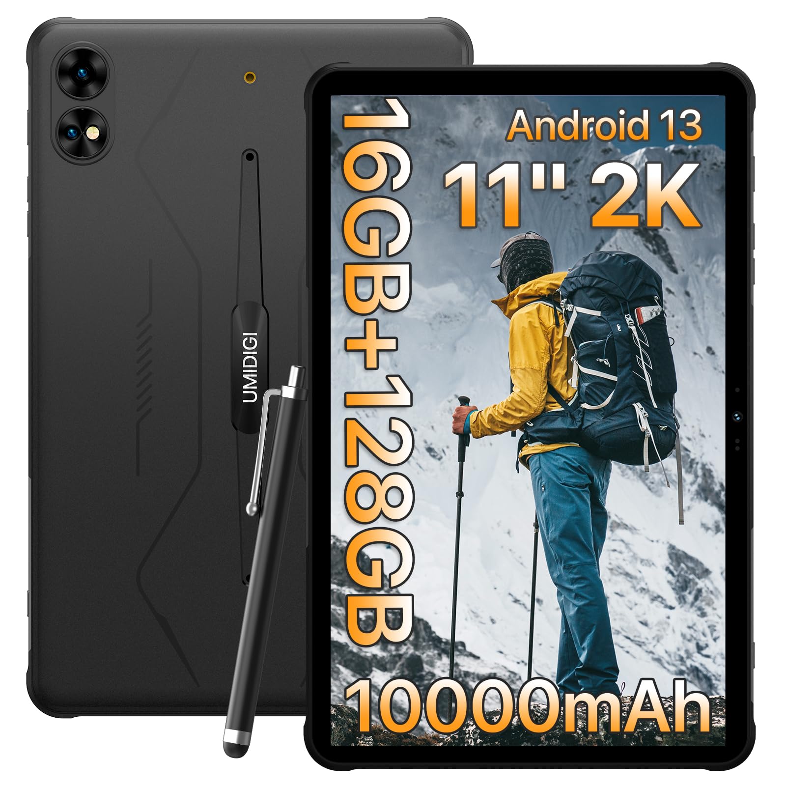 Foto 2 pulgar | Tablet Umidigi Active T1 De 11 Pulgadas, 2k, Android 13, 16 Gb+128 Gb - Venta Internacional.