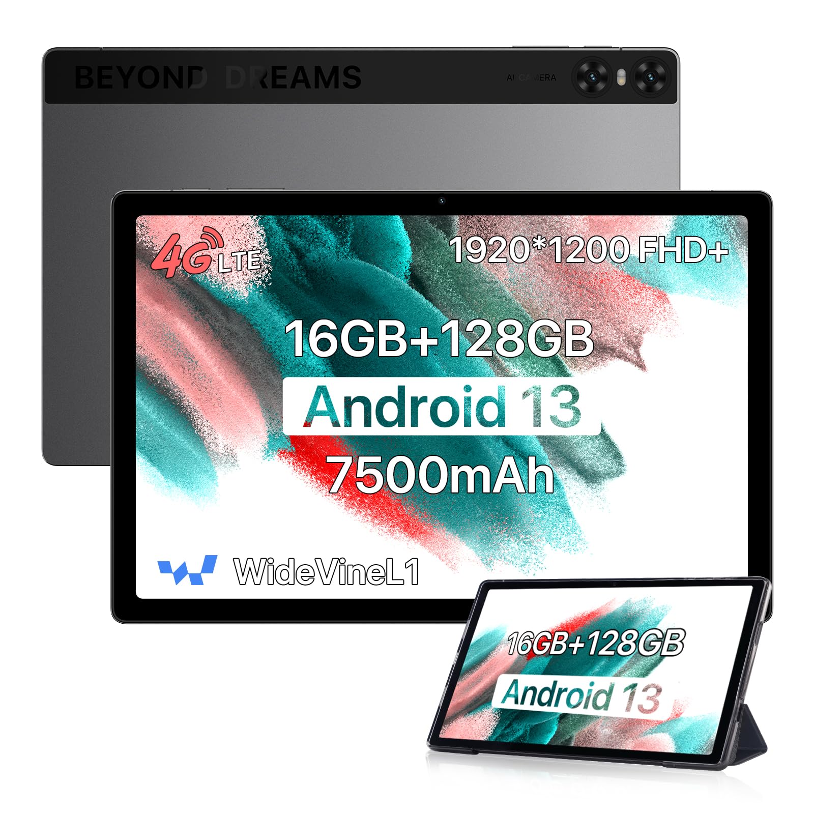 Foto 2 pulgar | Tablet Umidigi A13 Tab 10.5 Pulgadas 16 Gb/128 Gb Android 13 7500 Mah - Venta Internacional.