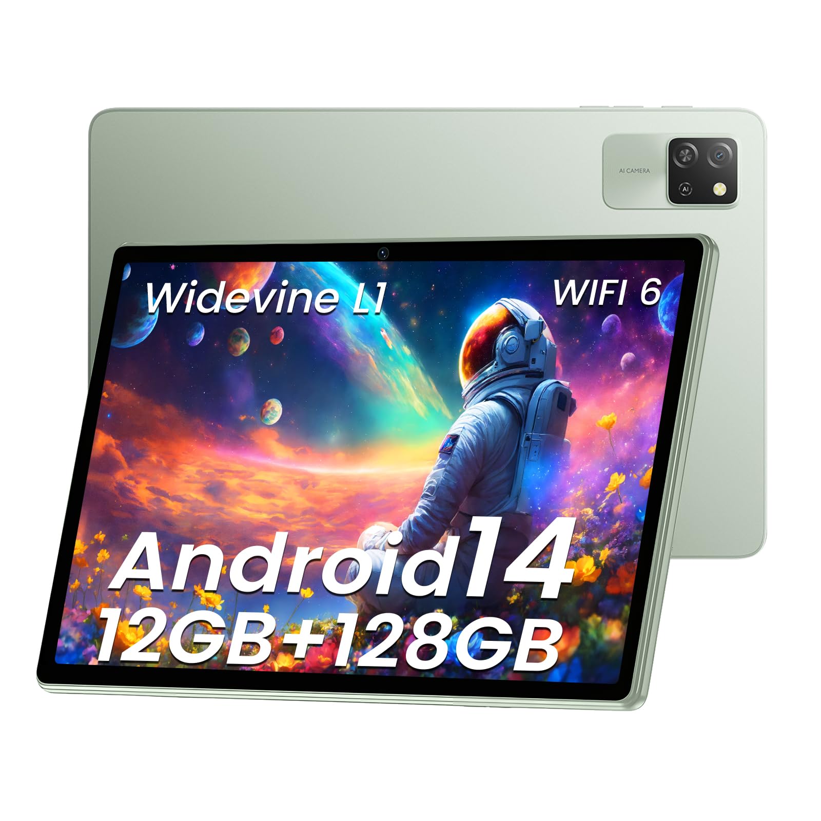 Tablet Blackview Tab 60 Wifi Android 14 10,1'' 12gb+128gb Verde - Venta Internacional.