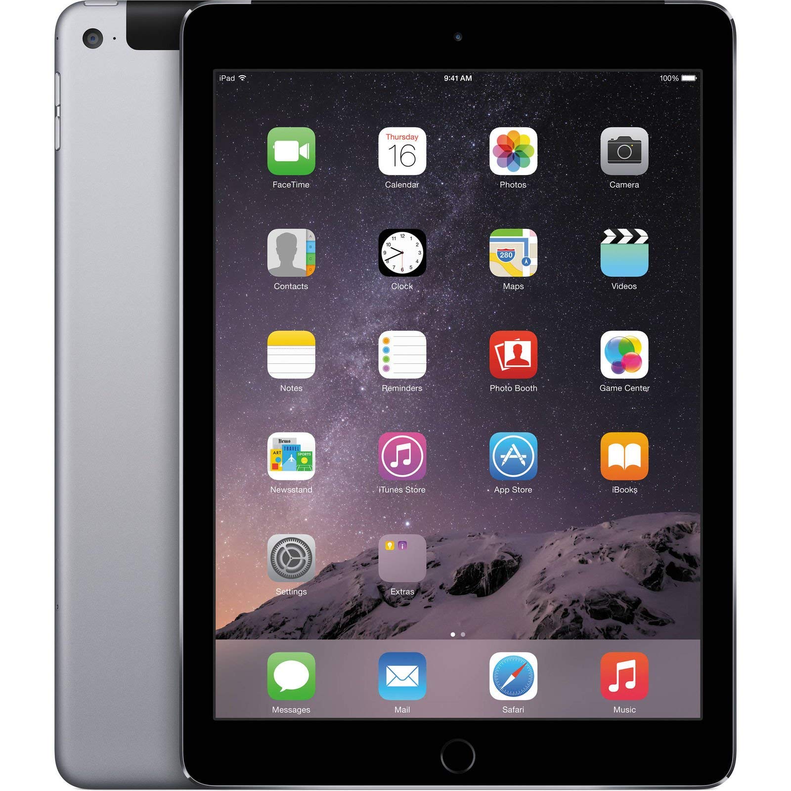 Foto 3 pulgar | Tablet Apple Ipad Air 2 16gb 4g + Wi-fi 9.7'' - Gris Espacial - Venta Internacional.