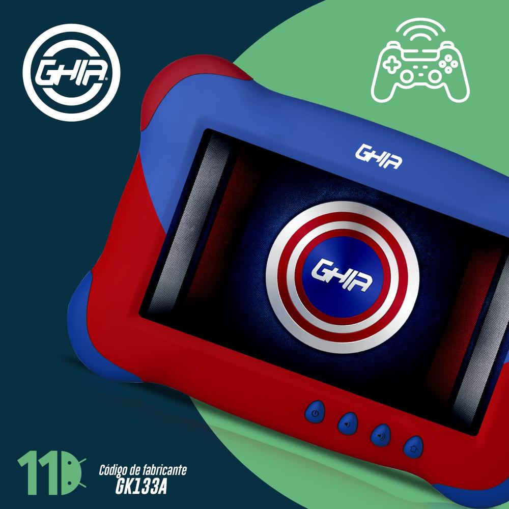 Foto 4 pulgar | Tablet Ghia Para Niños 7 Kids 7'' 16gb Android 11 Go
