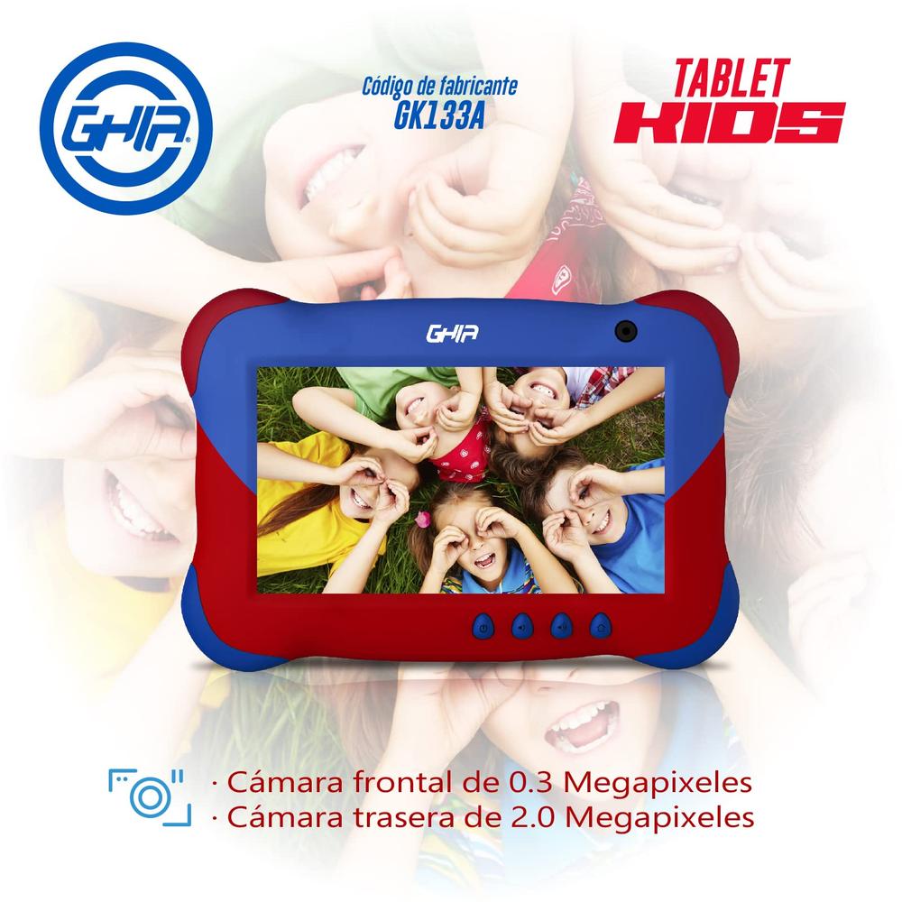 Foto 6 pulgar | Tablet Ghia Para Niños 7 Kids 7'' 16gb Android 11 Go