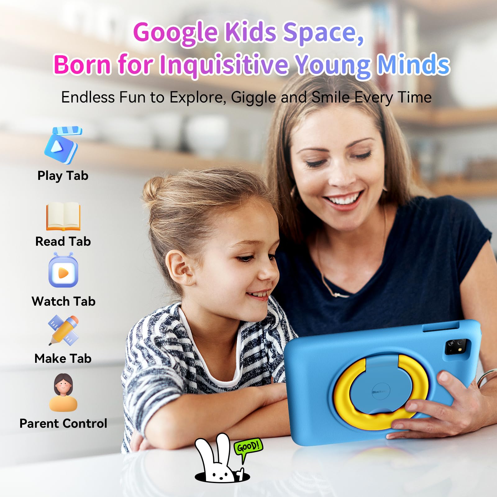 Foto 7 pulgar | Tableta Blackview Tab A6kids 2025 10 Pulgadas 12 Gb+128 Gb Wifi 6 - Venta Internacional.