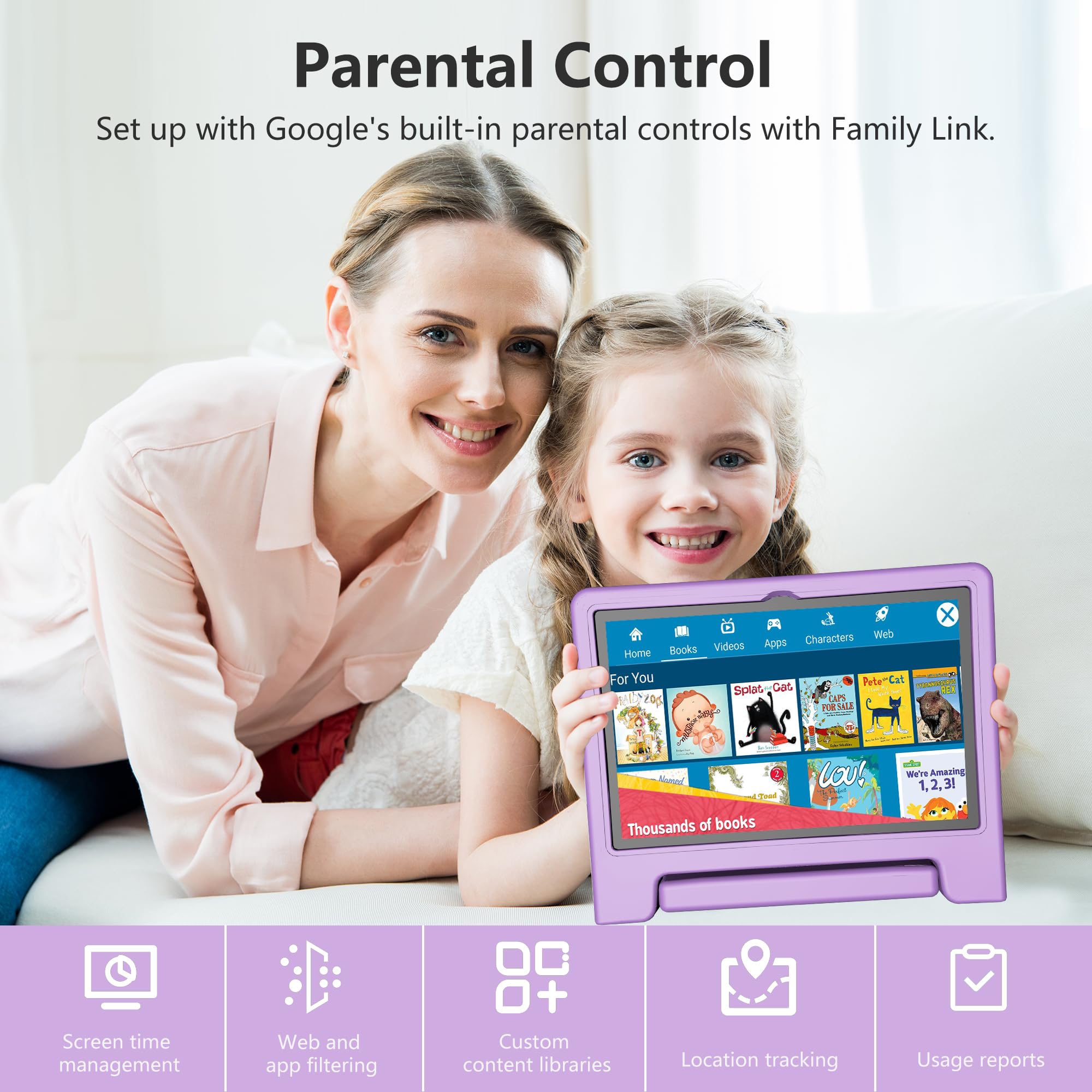 Foto 4 pulgar | Tableta Para Niños Nobklen 10 Pulgadas Android 13 4gb+64gb Wifi 6 - Venta Internacional.