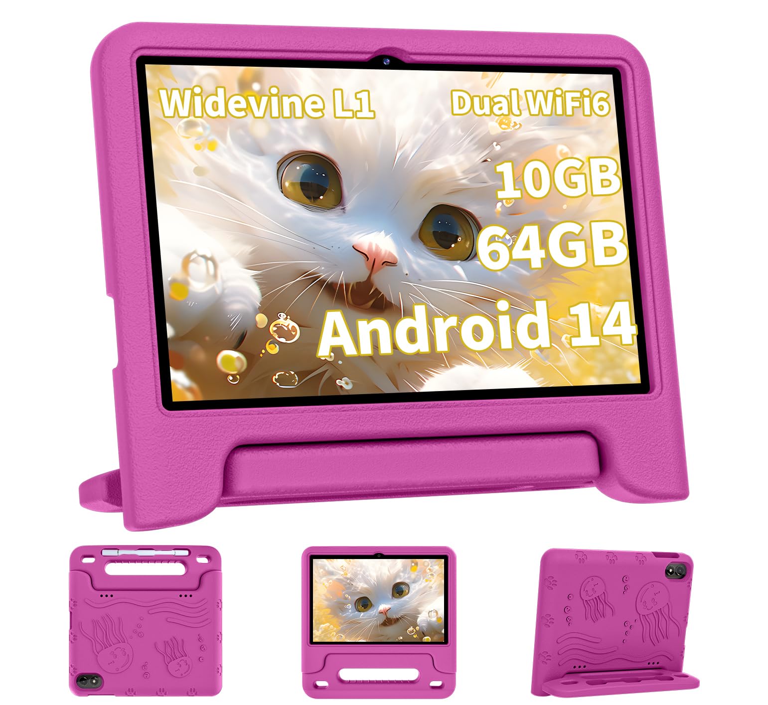 Foto 2 pulgar | Tableta Colorroom 2024 con Android 14 de 10 Pulgadas 10 Gb+64 Gb+1 Tb - Venta Internacional