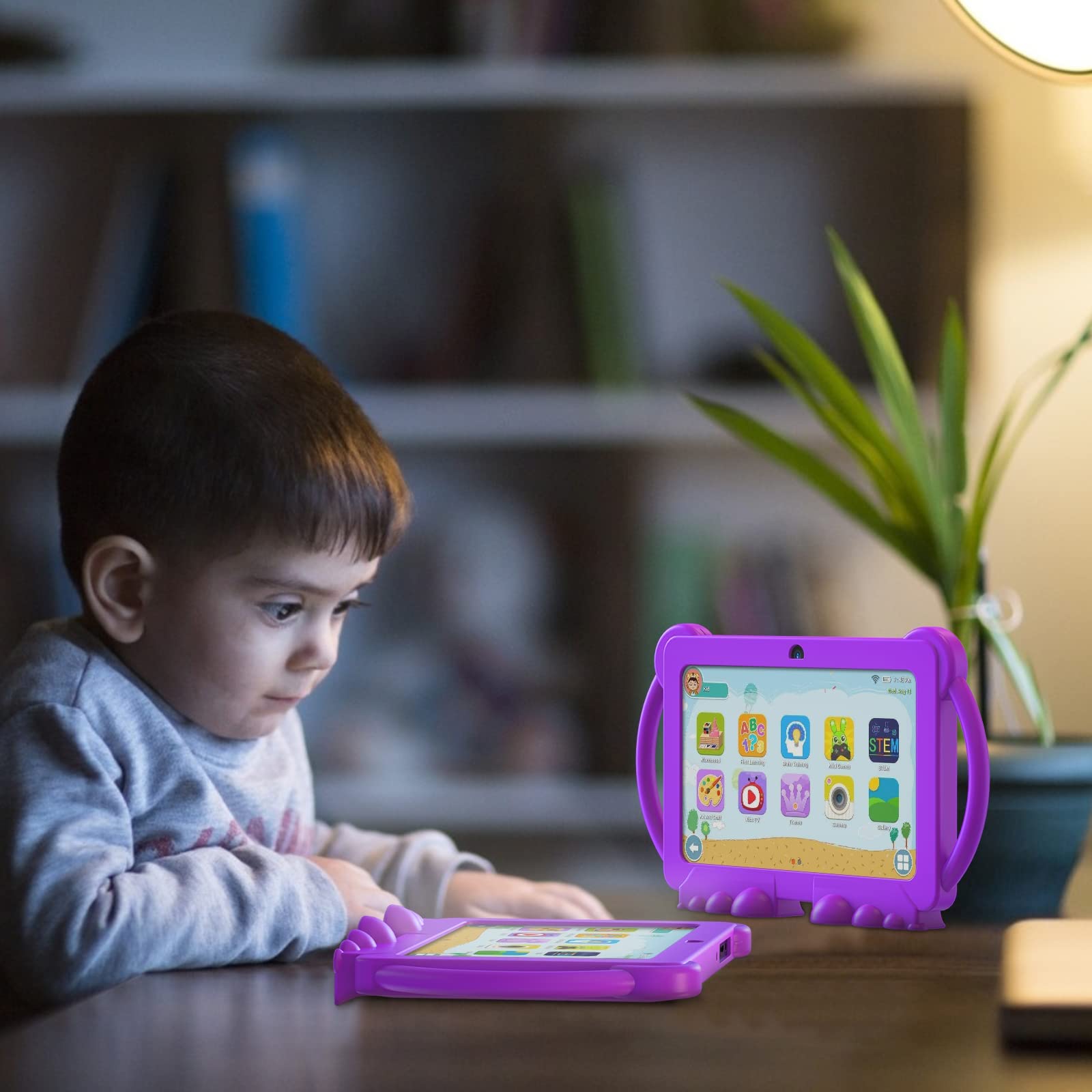 Foto 8 pulgar | Tableta Infantil Yobanse de 7" 3 GB de Ram 32 GB de Rom Android 11.0 Violeta - Venta Internacional