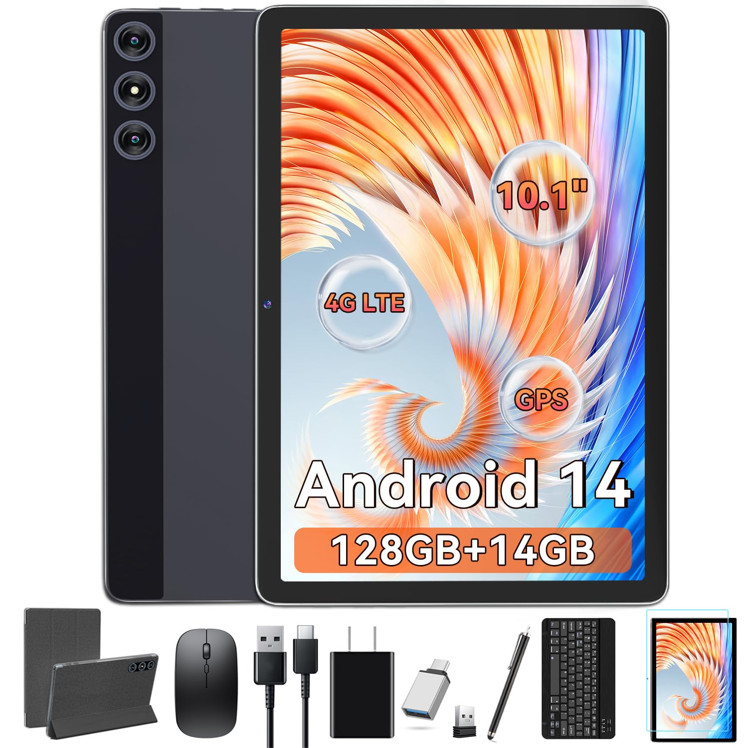 Foto 2 pulgar | Tablet Feonal de 10" 128 Gb 14 Gb Ram-Venta Internacional