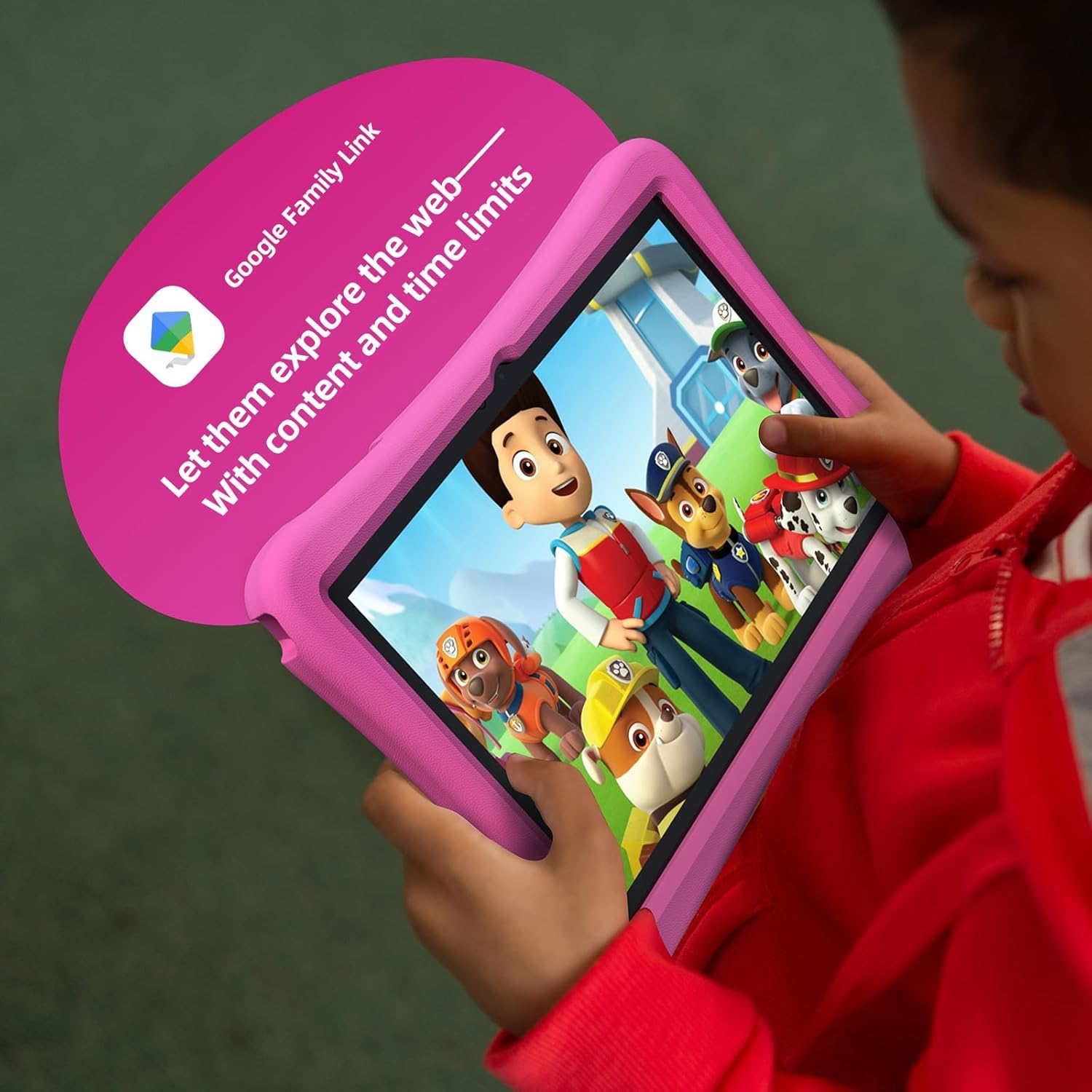 Foto 3 | Tablet Infantil Plimpton Android 14 De 10 Pulgadas, 4 Gb+64 Gb Con Funda, Color Rosa - Venta Internacional.