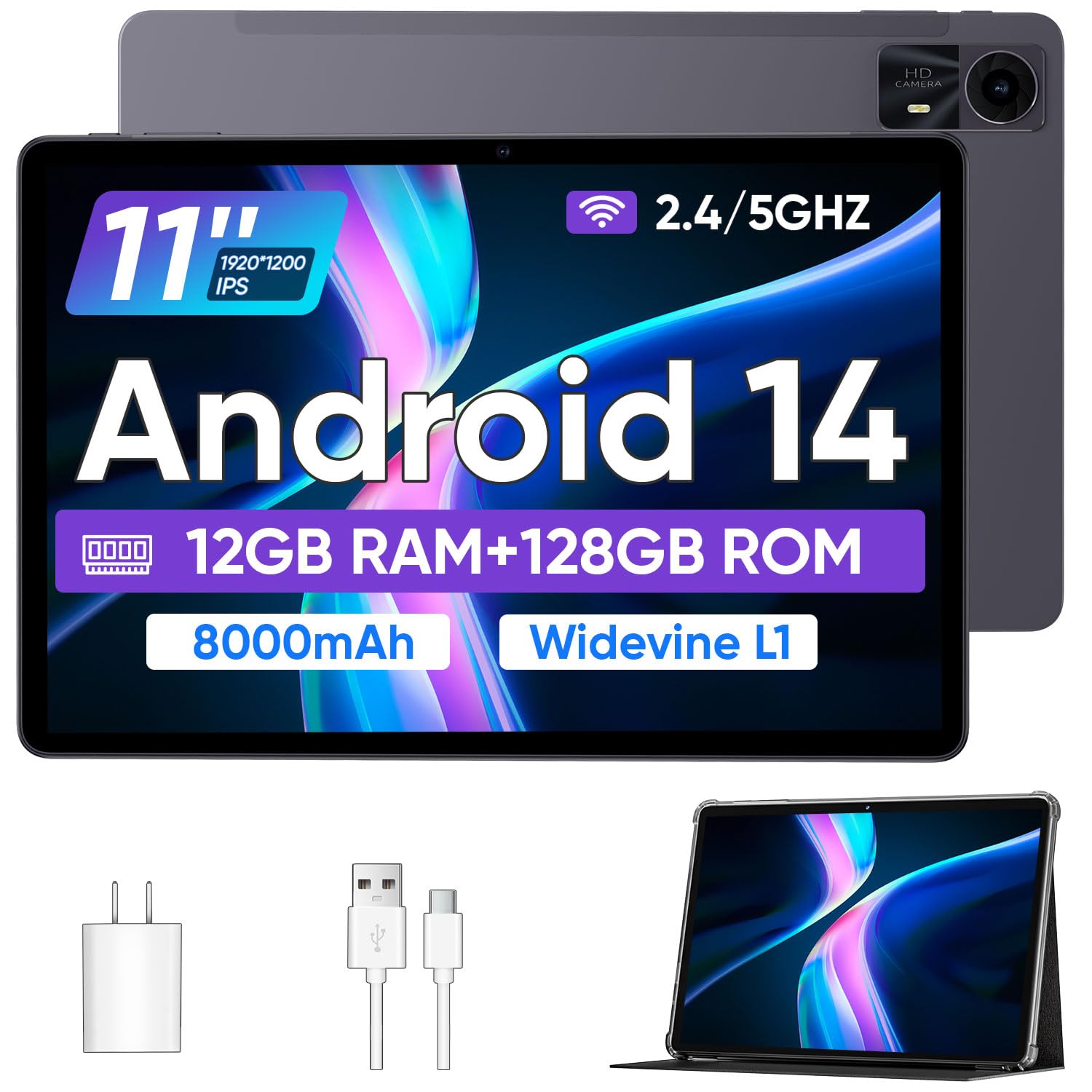 Foto 2 pulgar | Tablet Ecopad E20 De 11 Pulgadas Android 14 12 Gb Ram 128 Gb Rom - Venta Internacional.