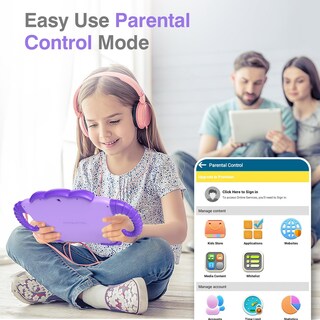Foto 5 | Tablet Ujoyfeel de 7" 32 Gb Morada Infantil-Venta Internacional