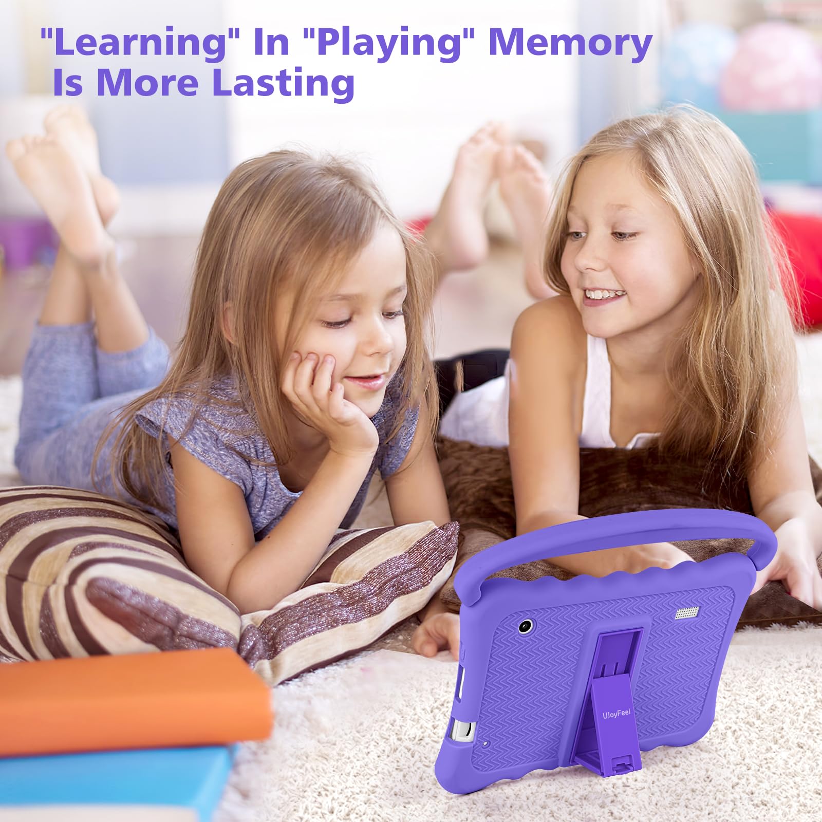 Foto 3 pulgar | Tablet Ujoyfeel de 7" 32 Gb Morada Infantil-Venta Internacional