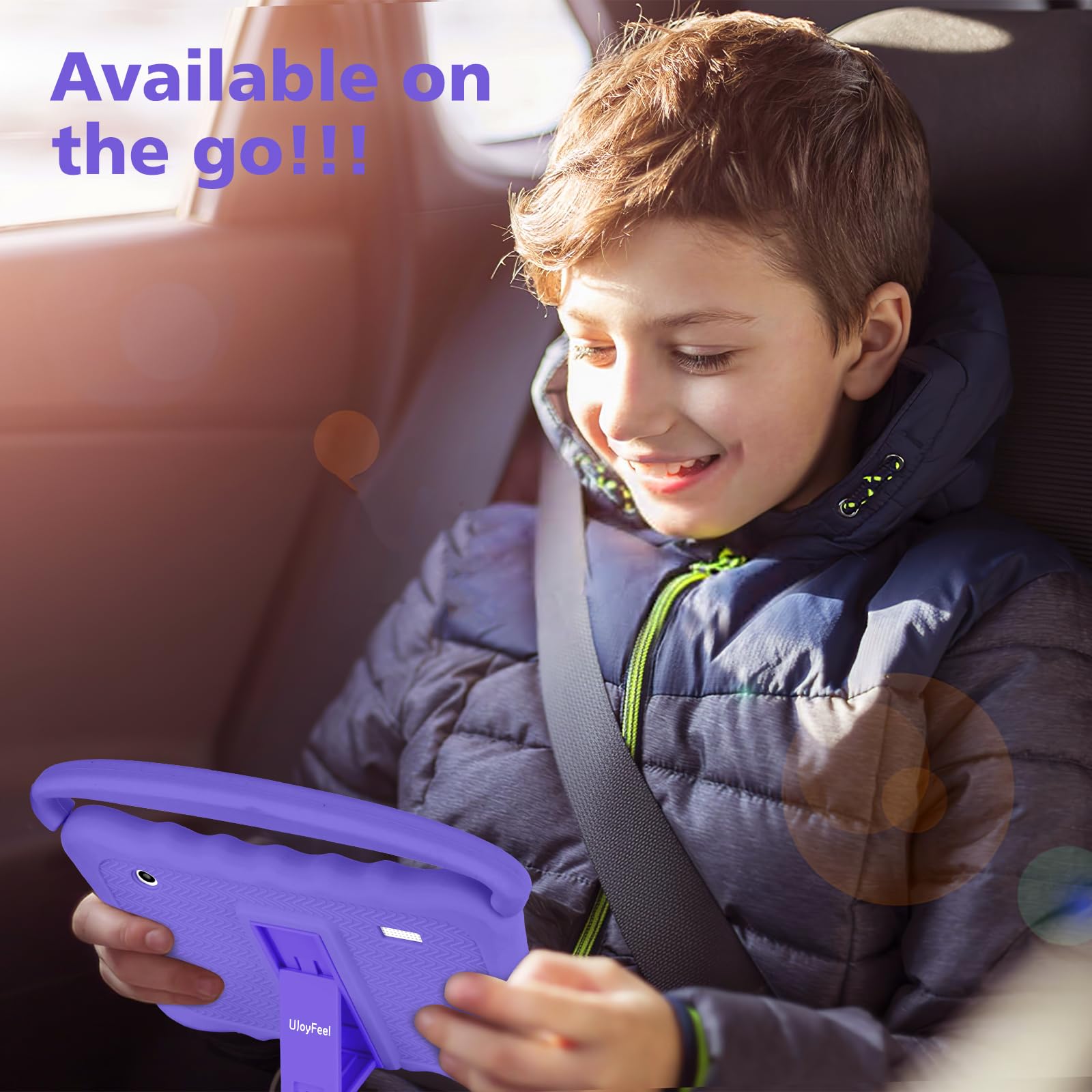Foto 7 pulgar | Tablet Ujoyfeel de 7" 32 Gb Morada Infantil-Venta Internacional