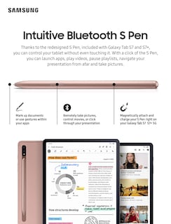 Foto 3 | Tableta Samsung Galaxy Tab S7 | S7+ Con S Pen Mystic Bronze - Venta Internacional.