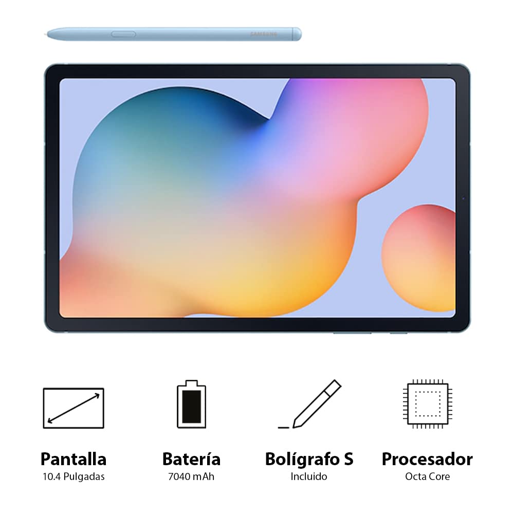 Foto 3 pulgar | Tableta Samsung Galaxy Tab S6 Lite 10.4'' 64 Gb 2022 Azul Angora - Venta Internacional.