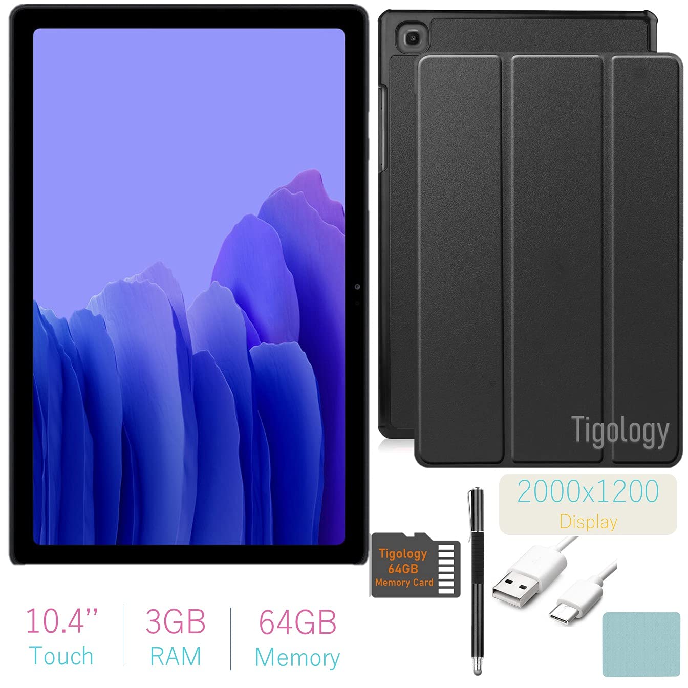 Foto 3 pulgar | Tableta Samsung Galaxy Tab A7 10.4'' (64 Gb, Gris) + Accesorios - Venta Internacional.