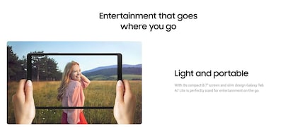 Foto 7 | Tableta Samsung Galaxy Tab A7 Lite De 8,7 Pulgadas, 32 Gb, 3 Gb De Ram, Wi-fi - Venta Internacional.