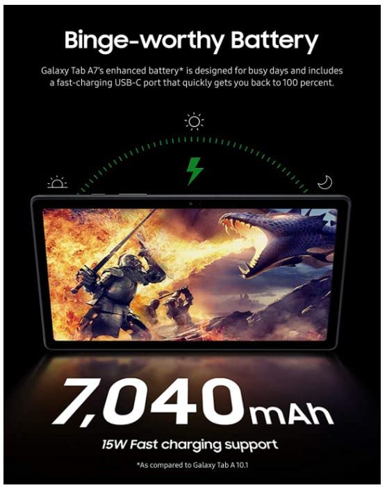 Foto 6 | Tableta Samsung Galaxy Tab A7 10.4 Wifi 32gb Gris - Venta Internacional.
