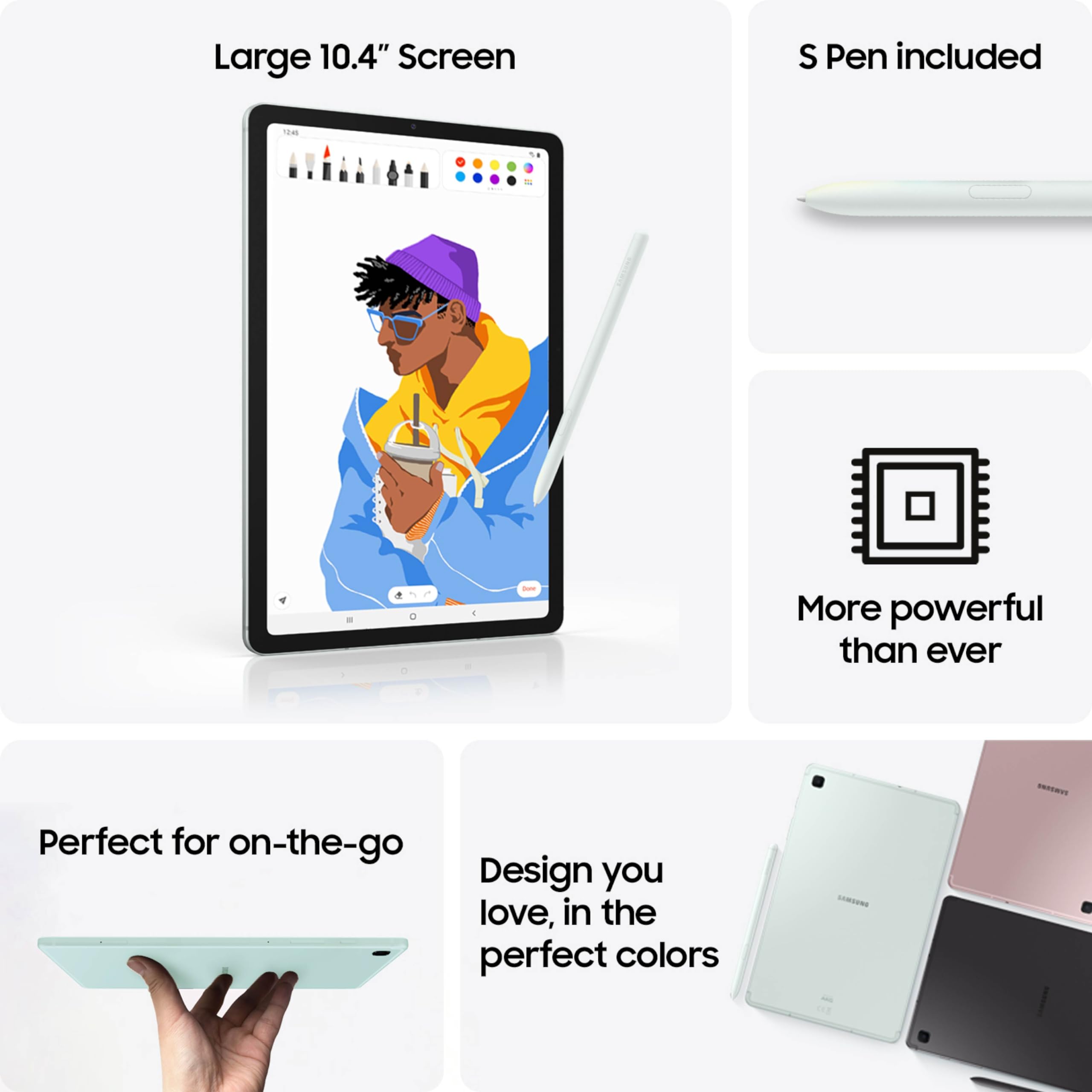 Foto 3 pulgar | Tableta Samsung Galaxy Tab S6 Lite (2024) De 10,4 Pulgadas Y 64 Gb Con Wifi - Venta Internacional.