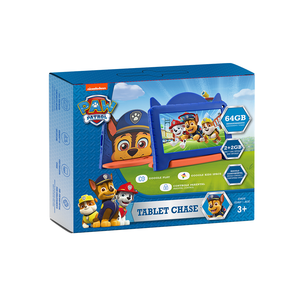 Foto 8 pulgar | Tablet Infantil 7''  Multi Paw Patrol Chase