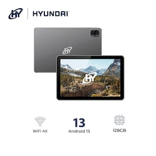 Foto 3 | Tableta Hyundai Hytab Plus 10.1'', Octa-core, Hd Ips, 4gb/128gb, 8mp/13mp, Android 13, Wifi Ax, 6000mah, Gris