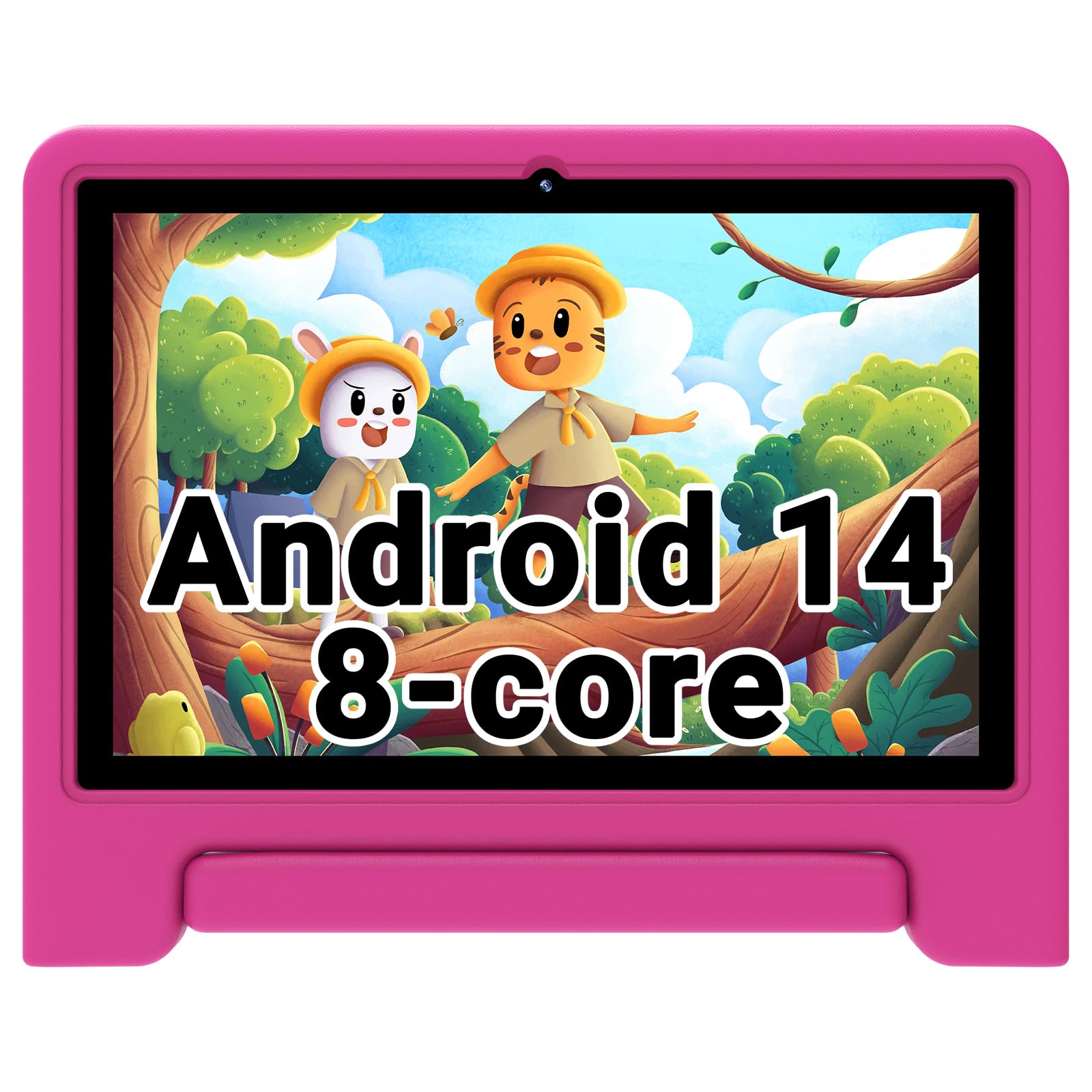 Foto 2 pulgar | Tablet Apolosign Kids Android 14 10,1'' 6+64gb Con Funda Rosa - Venta Internacional.