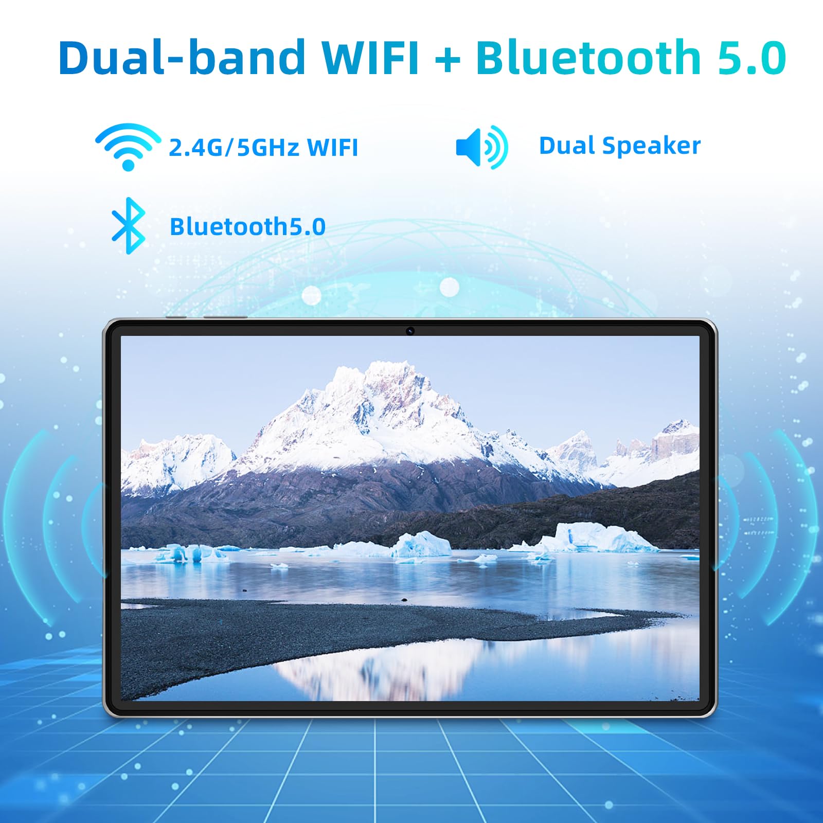 Foto 6 pulgar | Tablet Sgin Android 10.1'' Octa-core 8 Gb Ram 128 Gb Rom Negro - Venta Internacional.