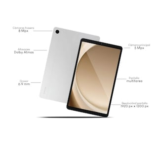 Foto 3 | Combo Tablet Samsung Galaxy Tab A9+ 8GB 128GB + Lápiz Táctil y Audífonos Bluetooth