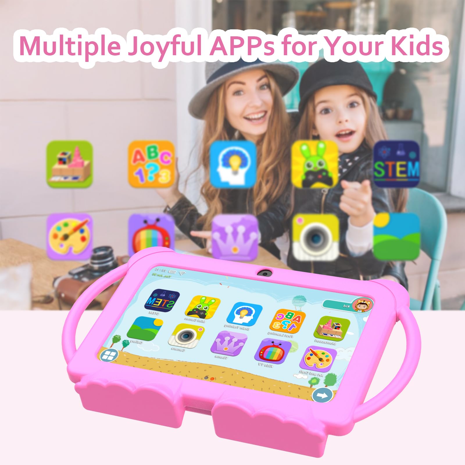 Foto 4 pulgar | Tableta Infantil Cupeisi Android 12 De 7 Pulgadas, 4 Gb De Ram, 32 Gb De Rom - Venta Internacional.