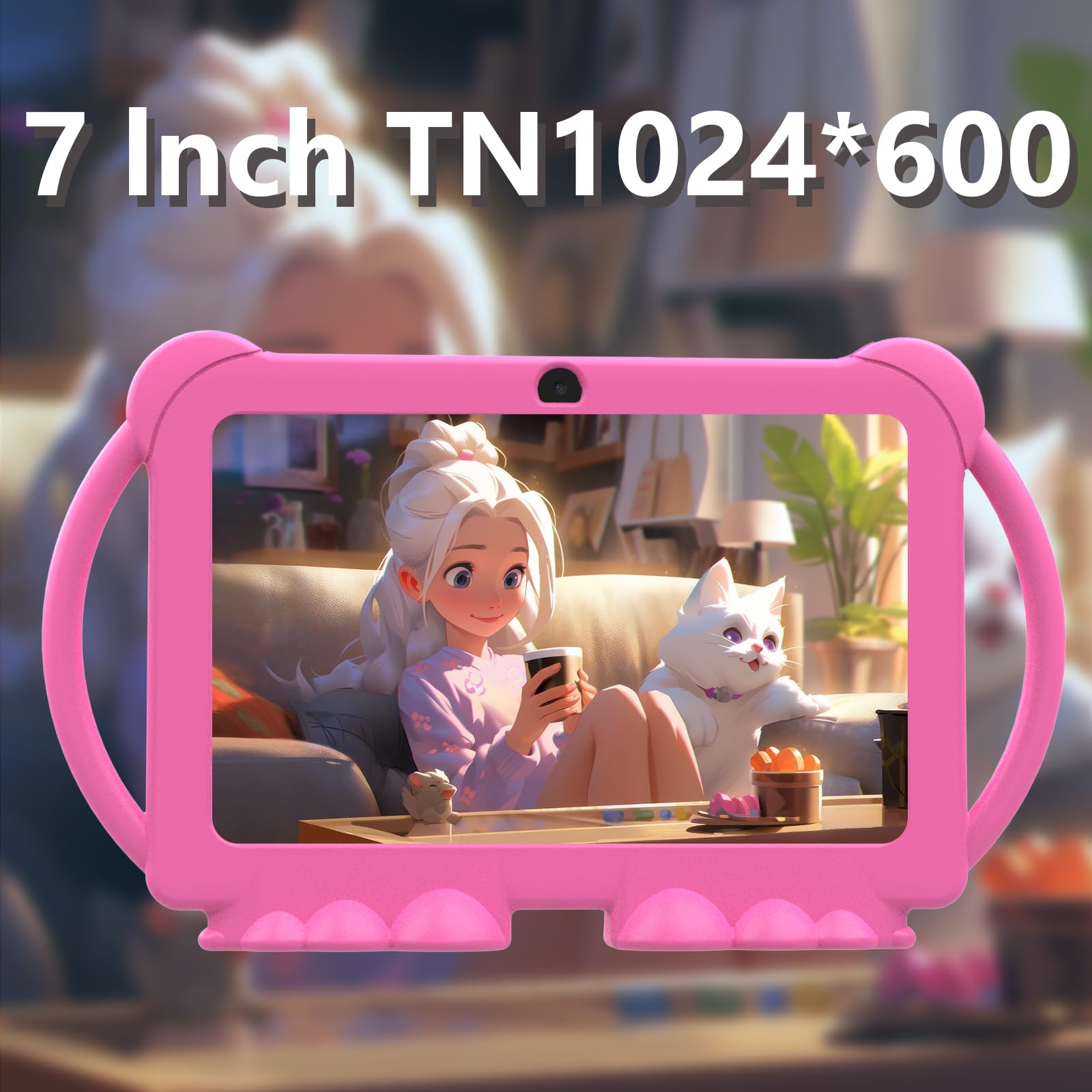 Foto 5 pulgar | Tableta Infantil Cupeisi Android 12 De 7 Pulgadas, 4 Gb De Ram, 32 Gb De Rom - Venta Internacional.