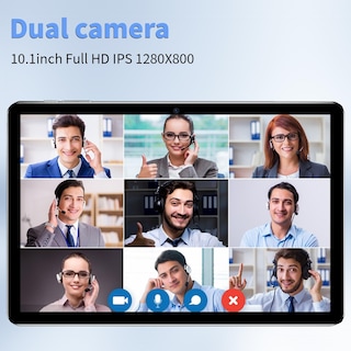 Foto 3 | Tablet Ecopad Android 13 De 10 Pulgadas, 6 Gb De Ram, 64 Gb De Rom, 1 Tb, Negra - Venta Internacional.