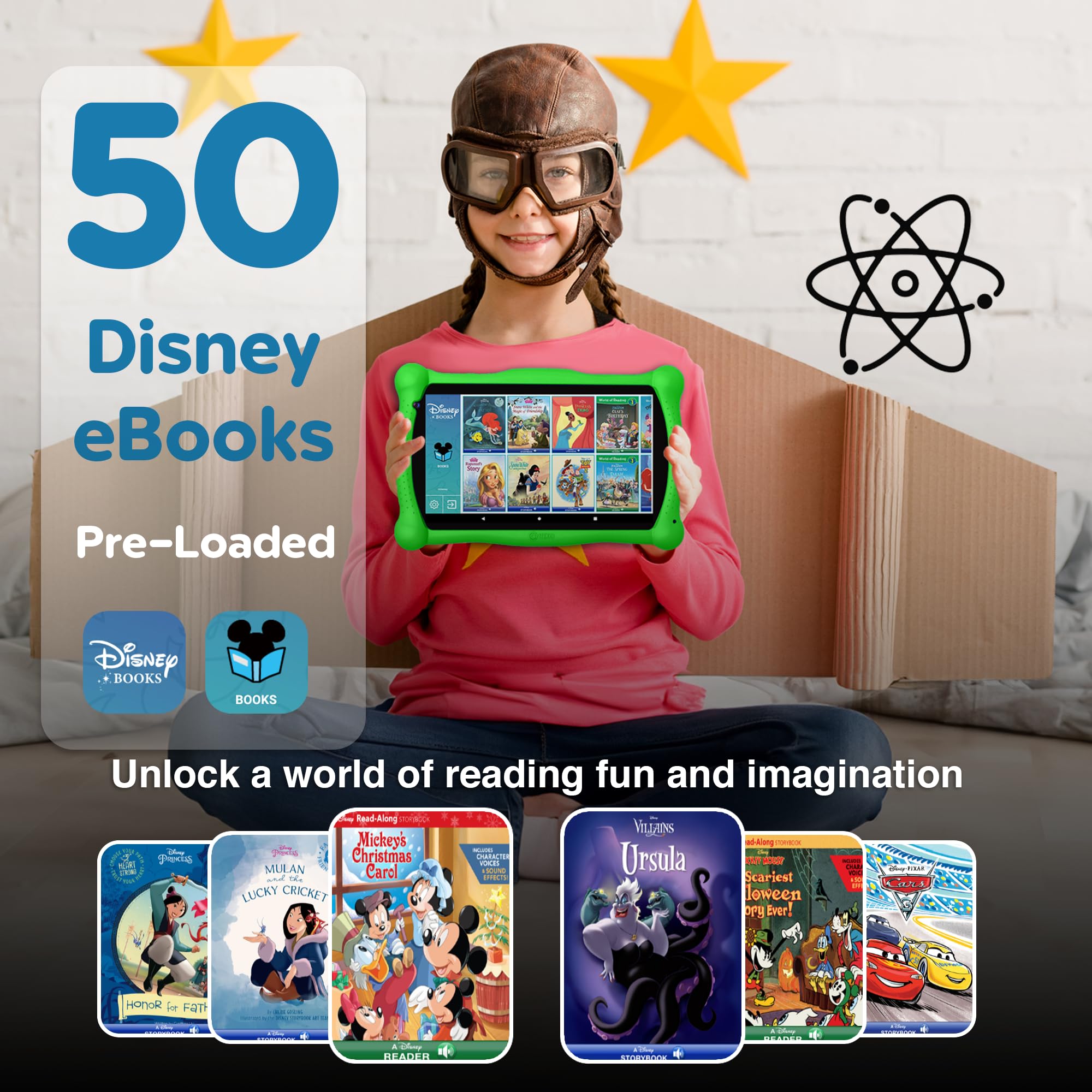 Foto 3 pulgar | Tablet Contixo Disney Kids Learning De 7 Pulgadas, Wifi Y Bluetooth - Venta Internacional.