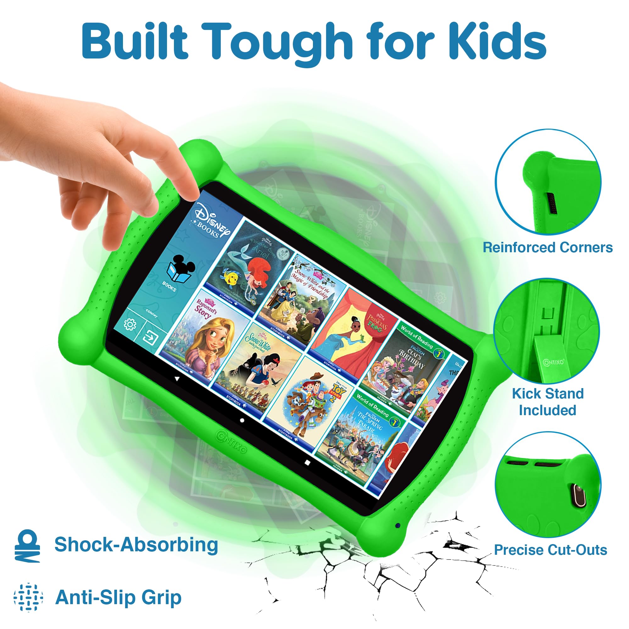 Foto 5 pulgar | Tablet Contixo Disney Kids Learning De 7 Pulgadas, Wifi Y Bluetooth - Venta Internacional.