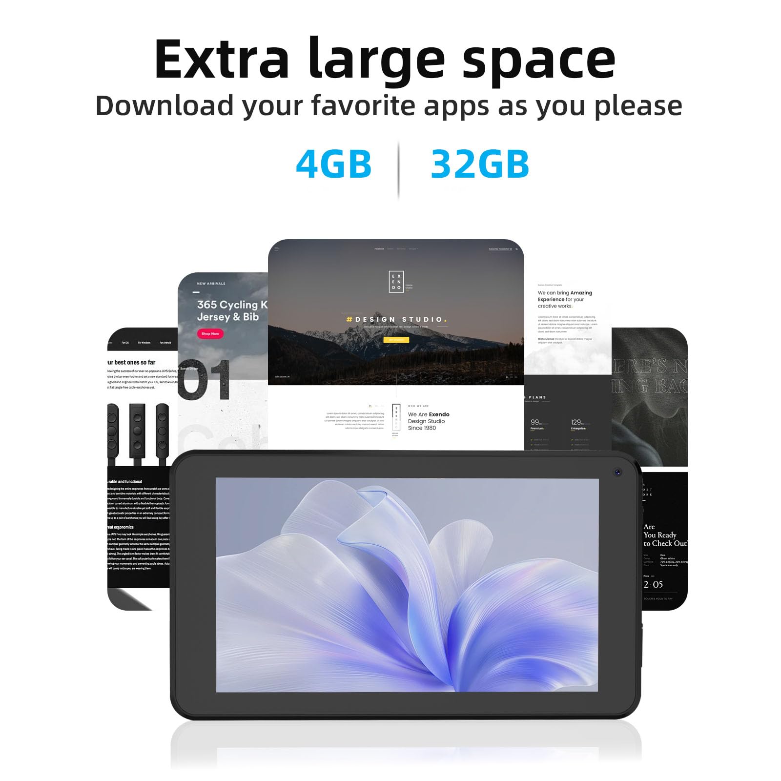 Foto 2 | Tablet Zzb Q1 Android 12.0 7 Pulgadas, 4 Gb De Ram, 32 Gb De Almacenamiento - Venta Internacional.