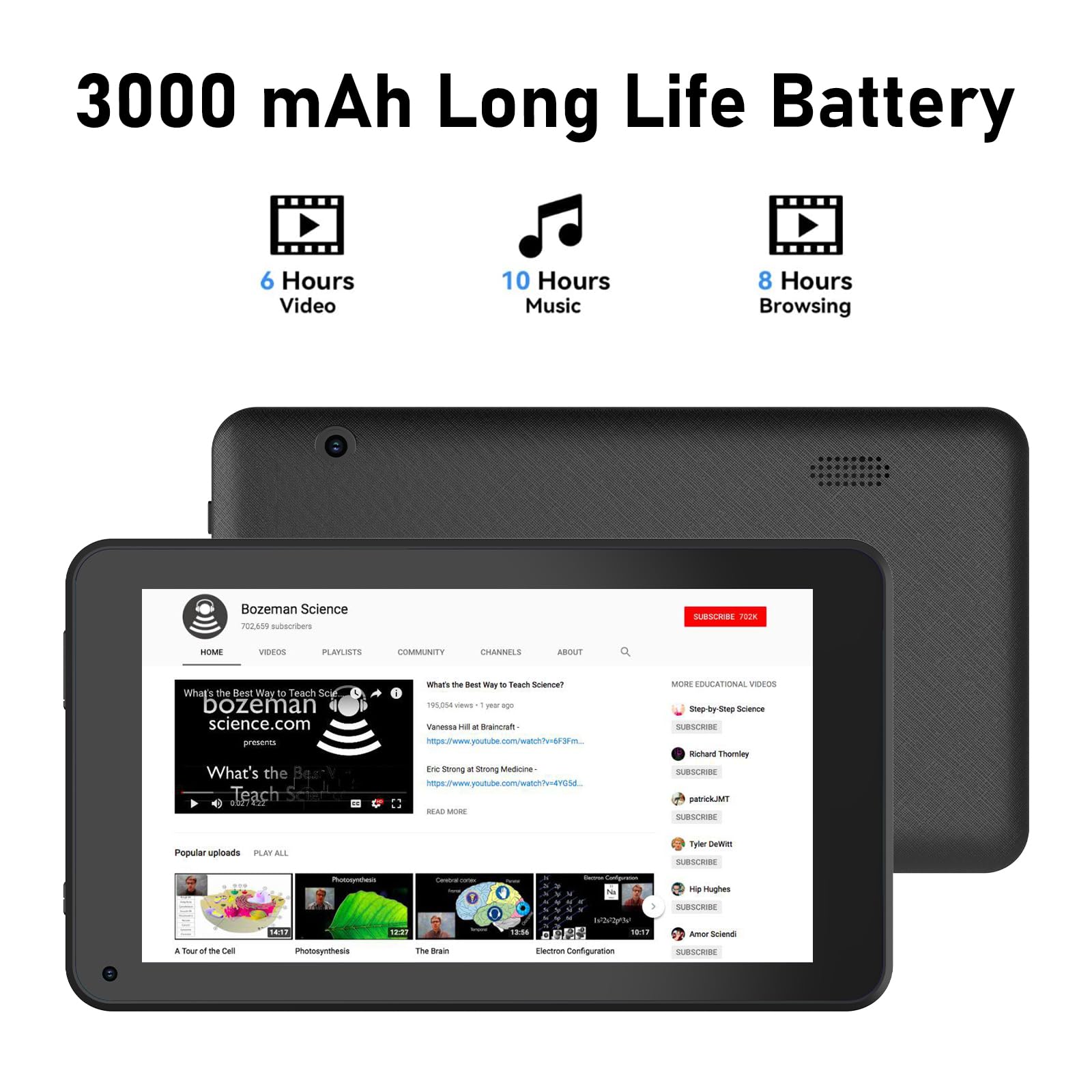Foto 7 pulgar | Tablet Cupeisi Android 12 De 7 Pulgadas, 4 Gb De Ram, 32 Gb De Rom, 1 Tb, Ampliable - Venta Internacional.