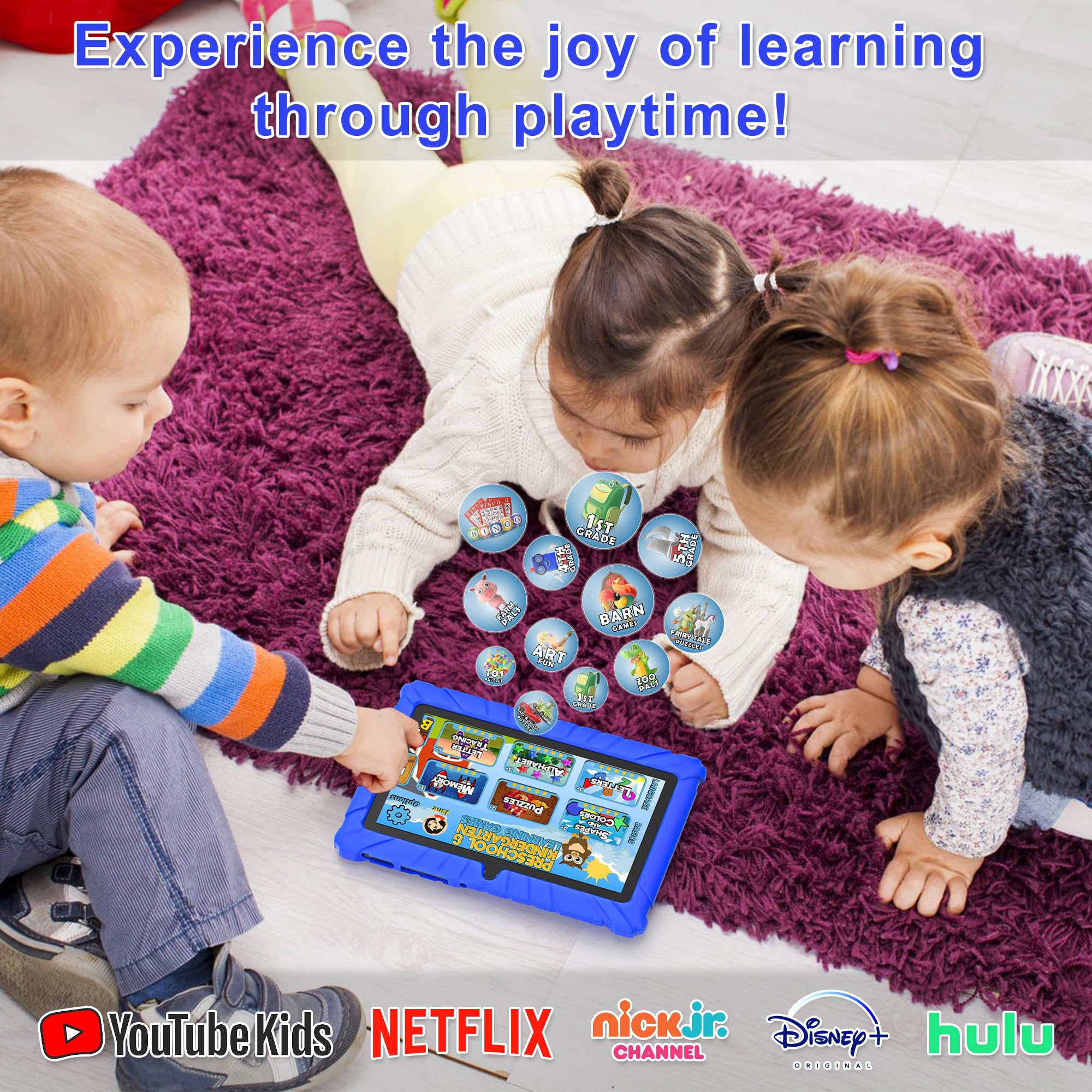 Foto 5 | Tablet Contixo V8-2 Para Niños, 7 Pulgadas, Android 11, 32 Gb, Con Auriculares - Venta Internacional.
