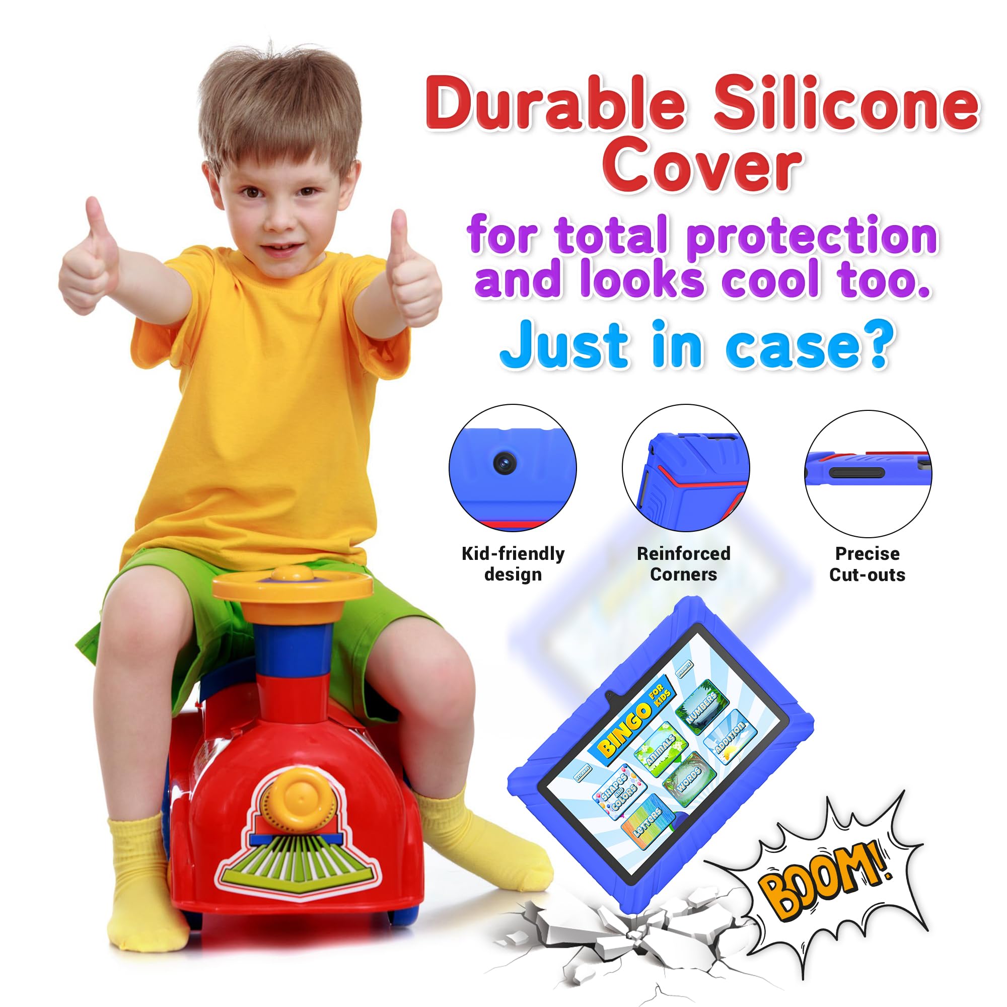 Foto 7 | Tablet Contixo V8-2 Para Niños, 7 Pulgadas, Android 11, 32 Gb, Con Auriculares - Venta Internacional.