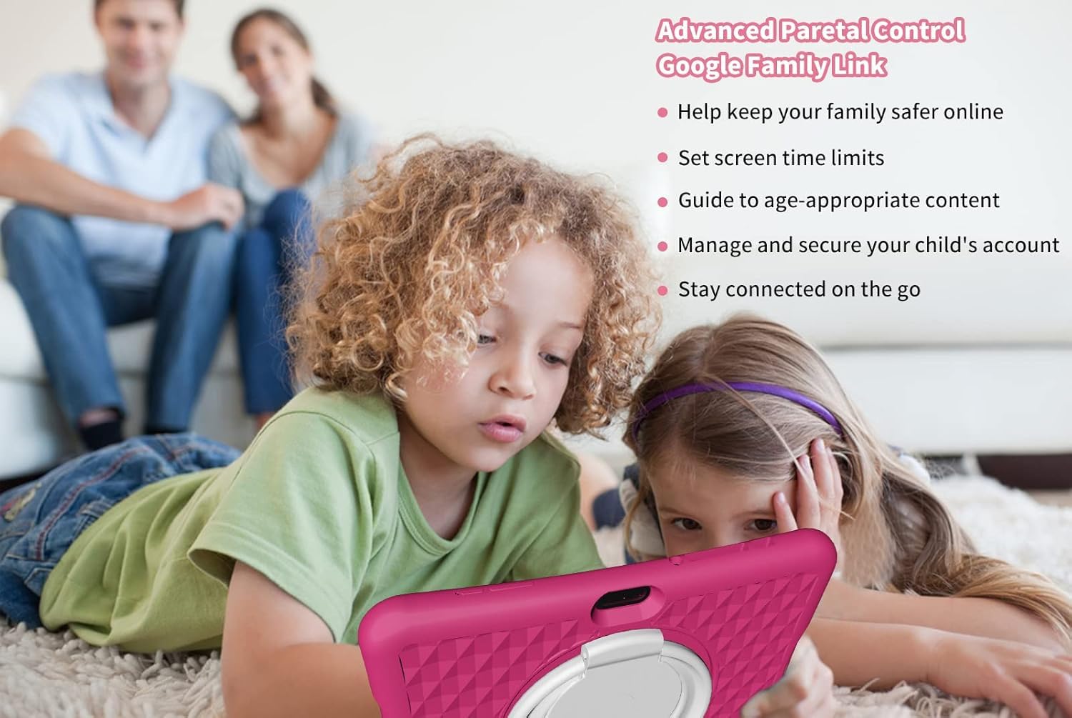 Foto 5 pulgar | Tableta Infantil Nobklen Android 13 De 10 Pulgadas, 4 Gb De Ram, 64 Gb, Wifi 6 - Venta Internacional.