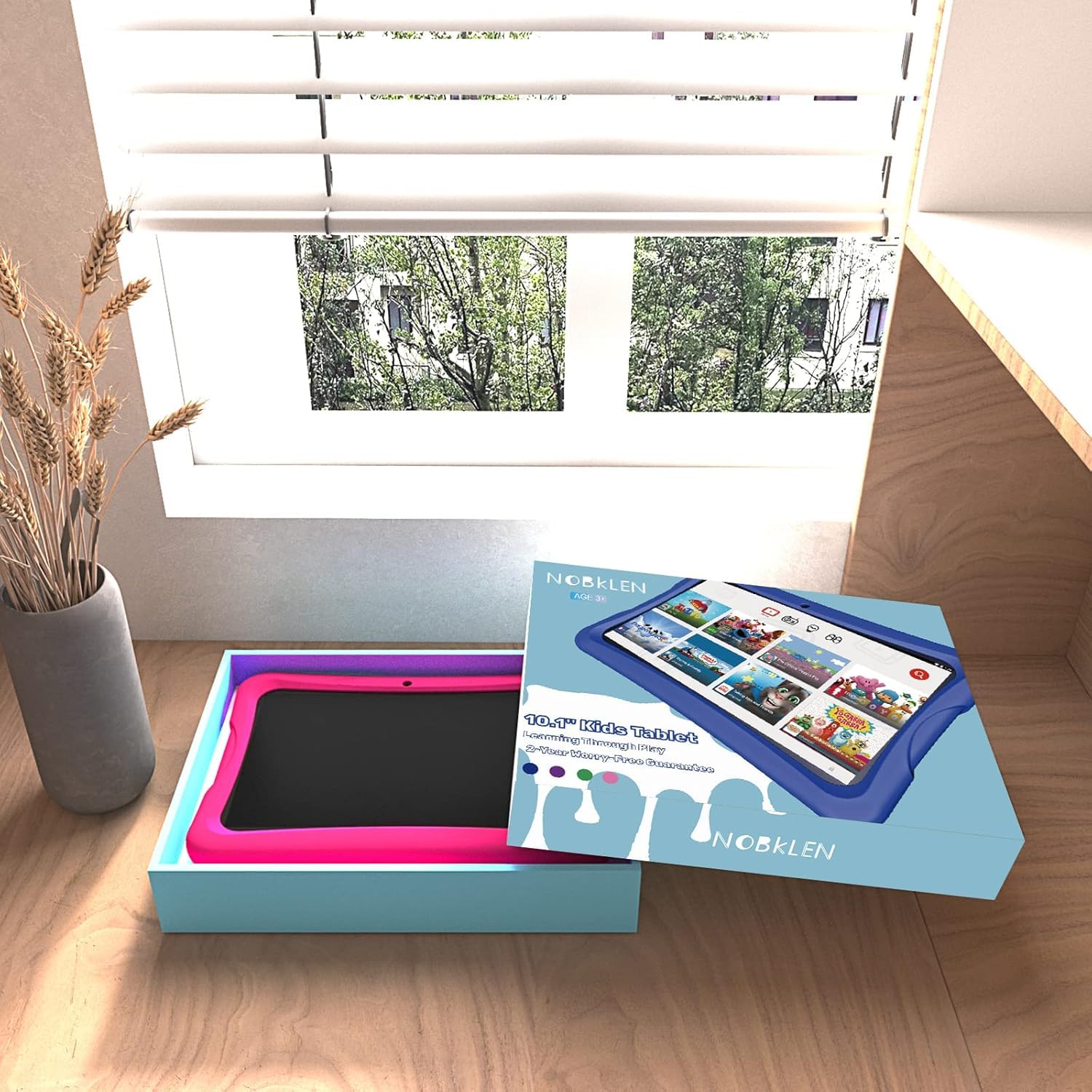 Foto 6 | Tableta Infantil Nobklen Android 13 De 10 Pulgadas, 4 Gb De Ram, 64 Gb, Wifi 6 - Venta Internacional.
