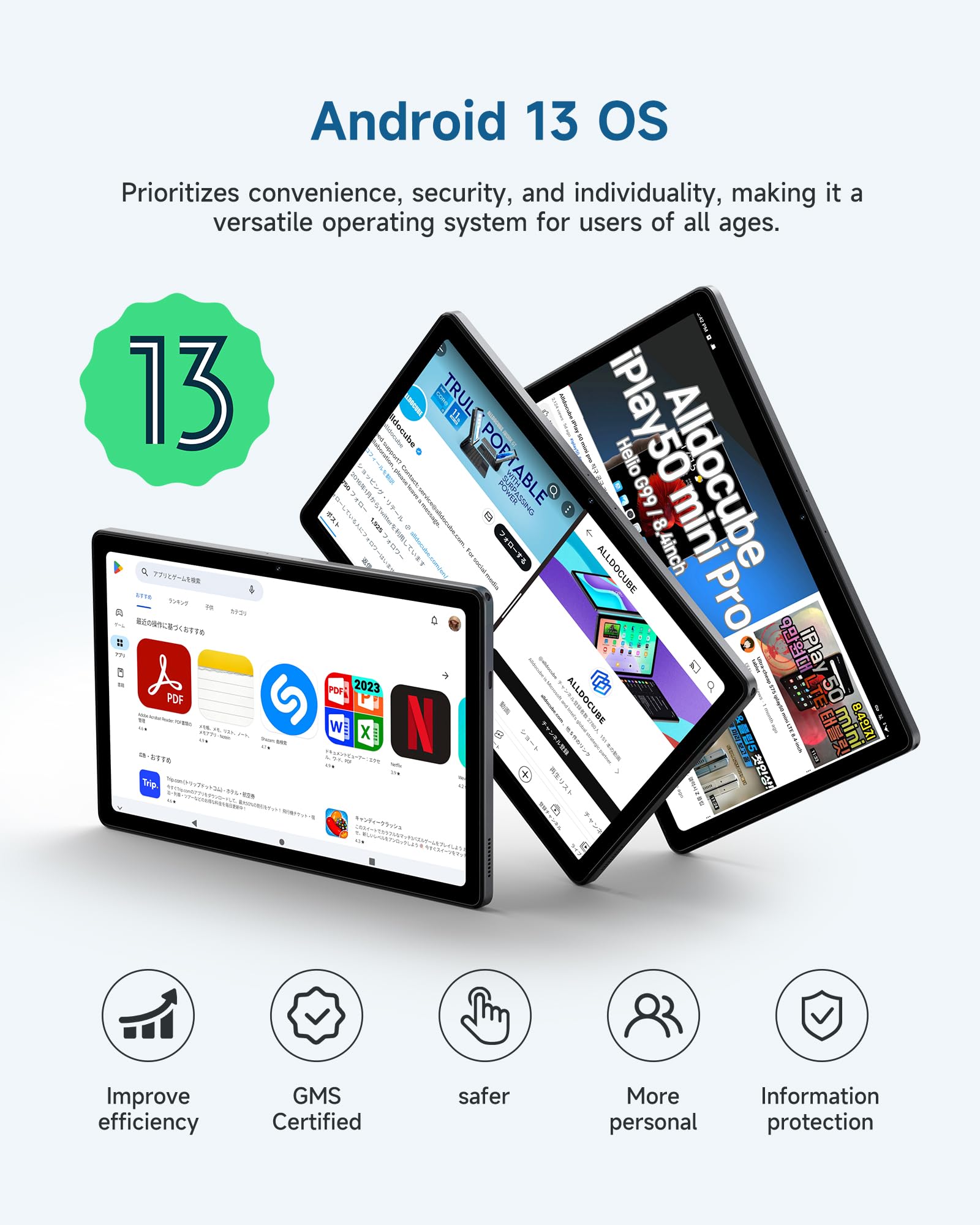 Foto 3 | Tablet Alldocube Iplay50 10.4'' Android 13 12 Gb Ram 64 Gb Rom - Venta Internacional.
