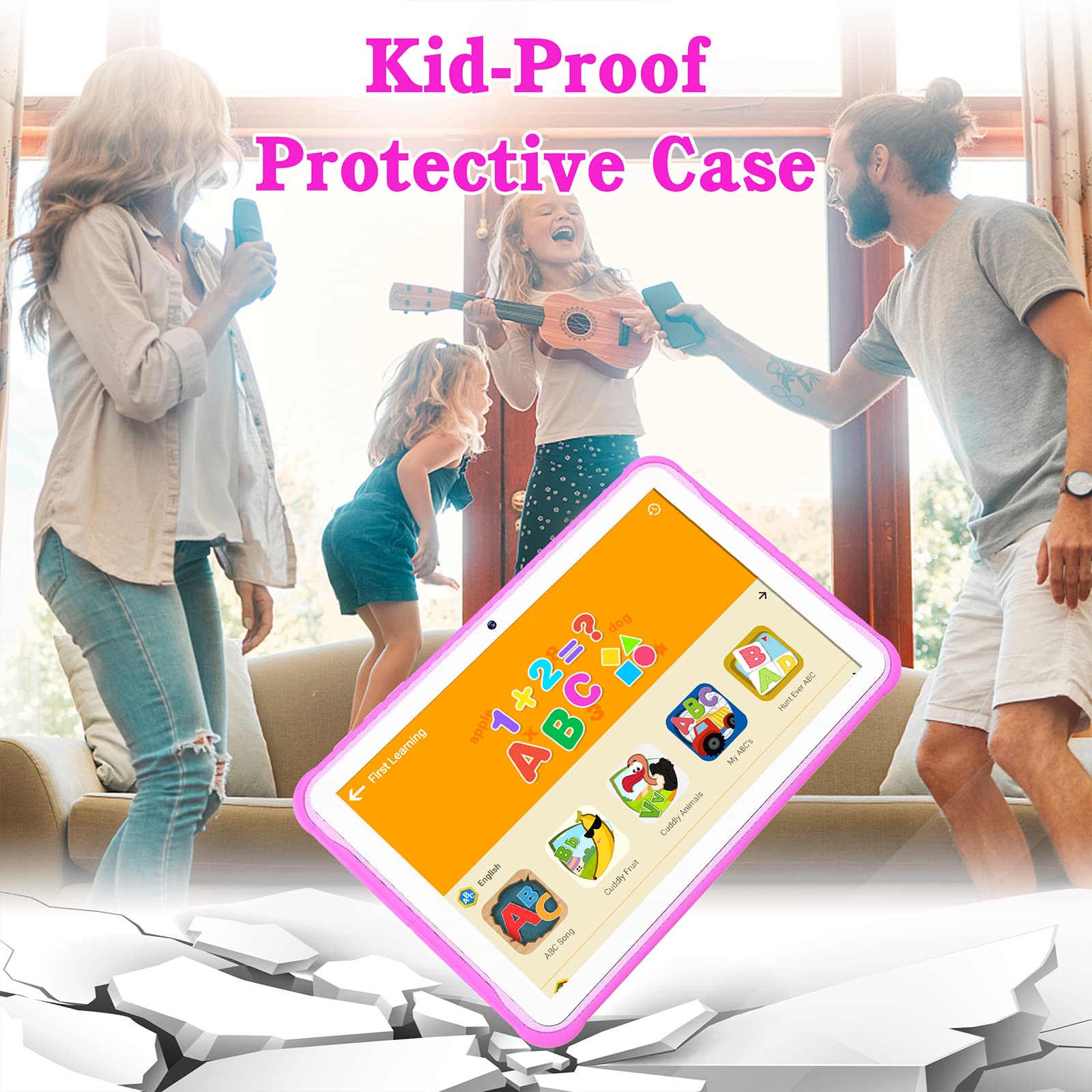 Foto 5 pulgar | Tableta Para Niños Okulaku K12 10.1'' Android 11 32gb Púrpura - Venta Internacional.