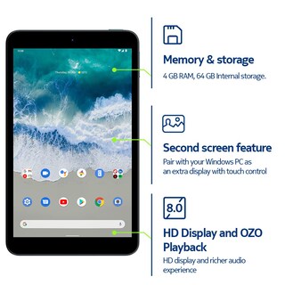 Foto 5 | Tablet Nokia T10 Android 12, 8 Gb De Ram, 64 Gb De Rom, 8 Mp, Color Azul Océano - Venta Internacional.
