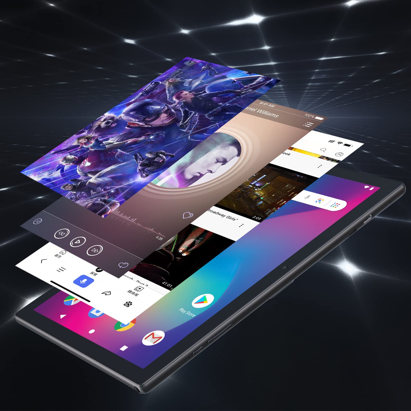 Foto 5 | Tableta Novojoy 10,1 Pulgadas, 64 Gb, Android 11.0, Cuatro Núcleos, 2 Gb De Ram - Venta Internacional.