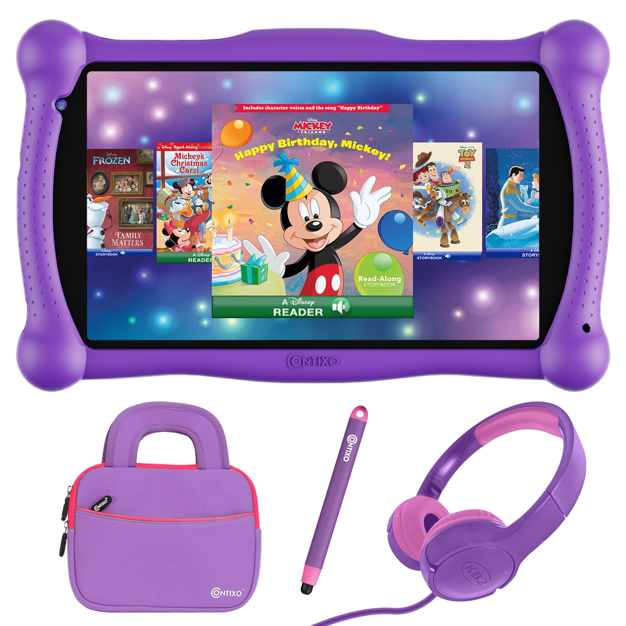 Foto 2 pulgar | Tablet Contixo Disney Kids Learning De 7 Pulgadas, Wifi Y Bluetooth - Venta Internacional.