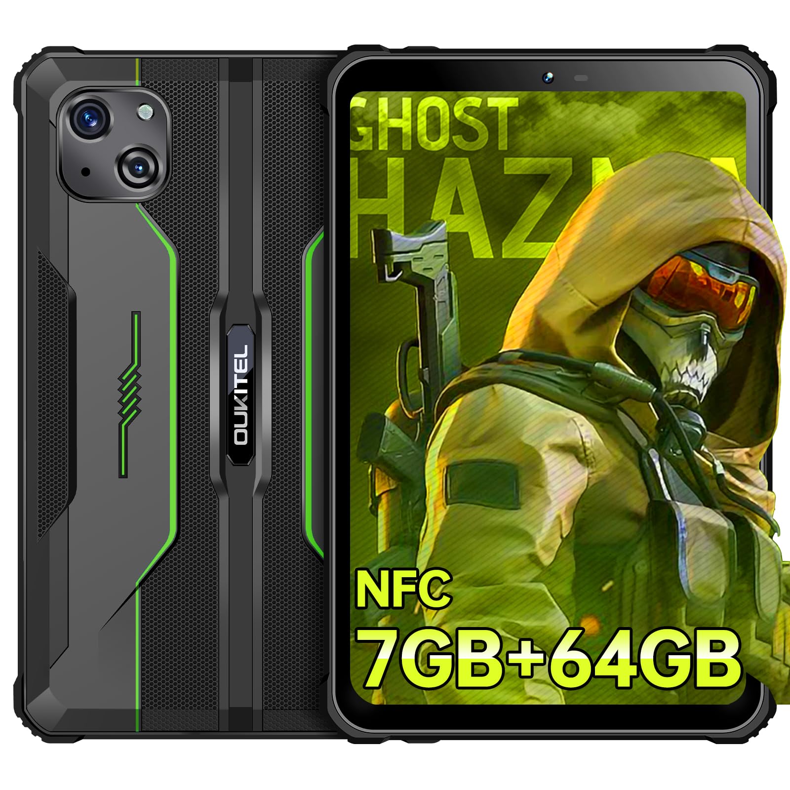 Tableta Oukitel Rt3 Robusta Android 13 De 8 Pulgadas, 7 Gb+64 Gb, 5150 Mah - Venta Internacional.