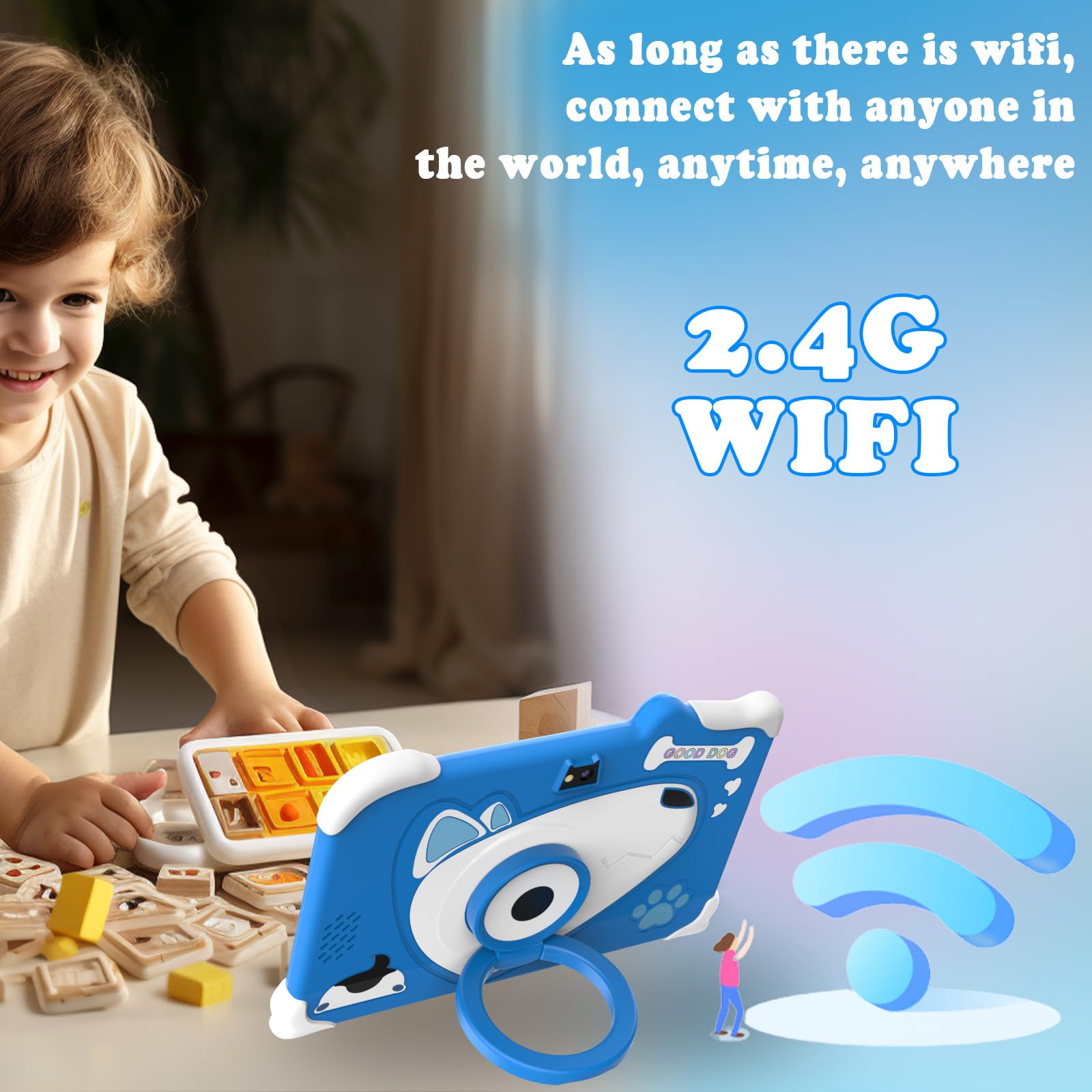 Foto 5 pulgar | Tablet Coopers At73k Kids De 7 Pulgadas Con Android 12, 4 Gb De Ram, 32 Gb De Rom - Venta Internacional.
