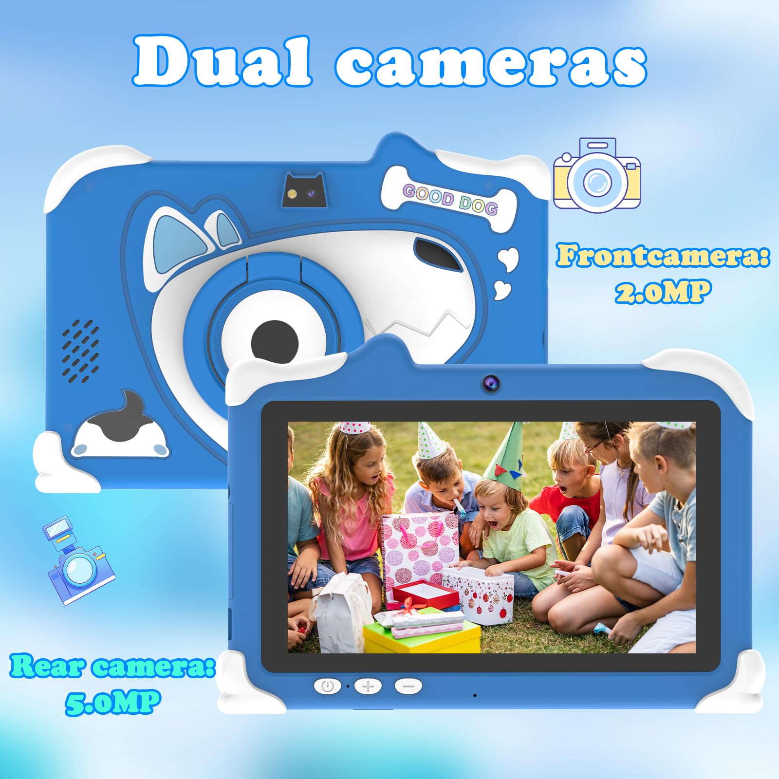 Foto 6 pulgar | Tablet Coopers At73k Kids De 7 Pulgadas Con Android 12, 4 Gb De Ram, 32 Gb De Rom - Venta Internacional.