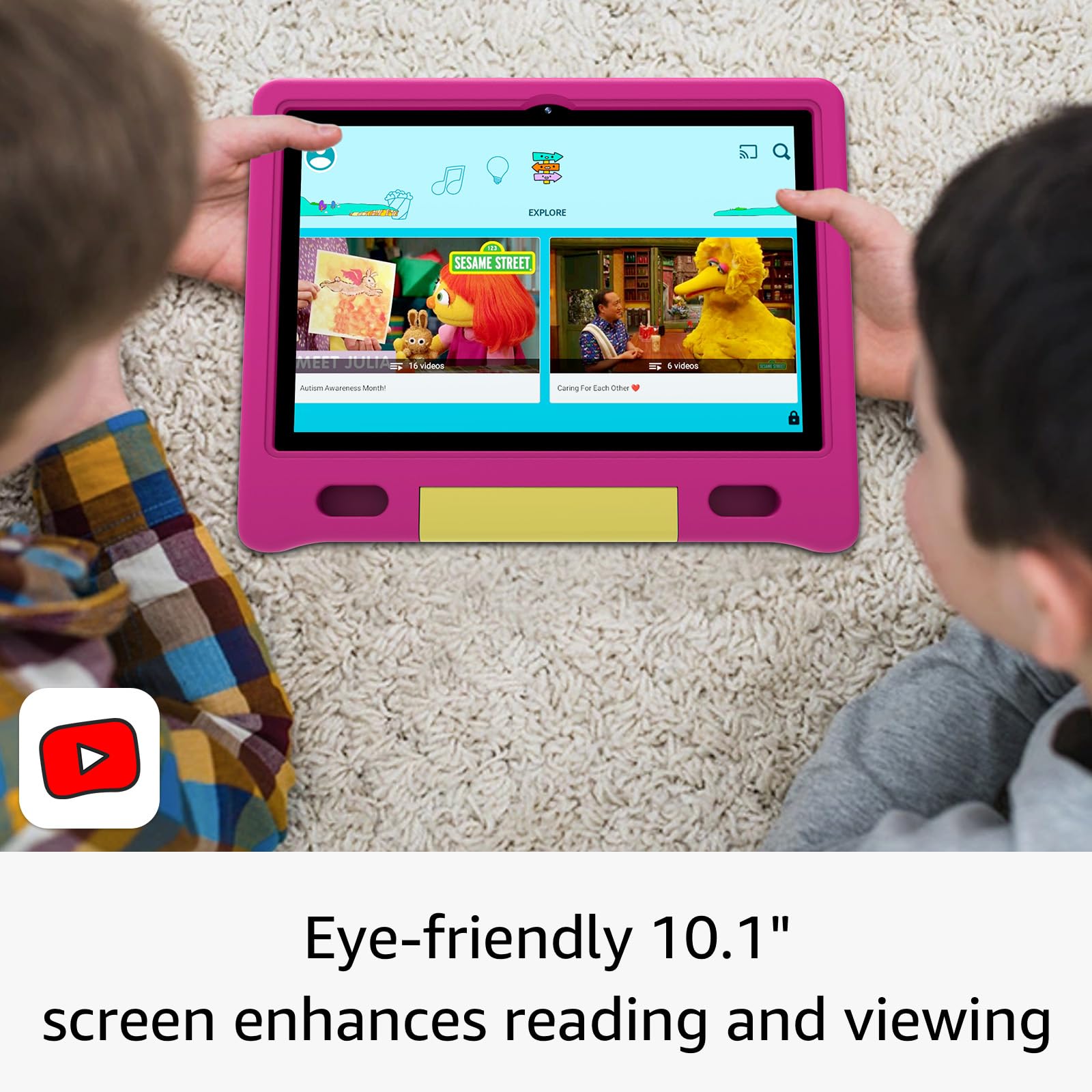 Foto 3 pulgar | Tablet Apolosign Kids Android 13 10.1 Pulgadas 32 Gb Con Funda Rosa - Venta Internacional.
