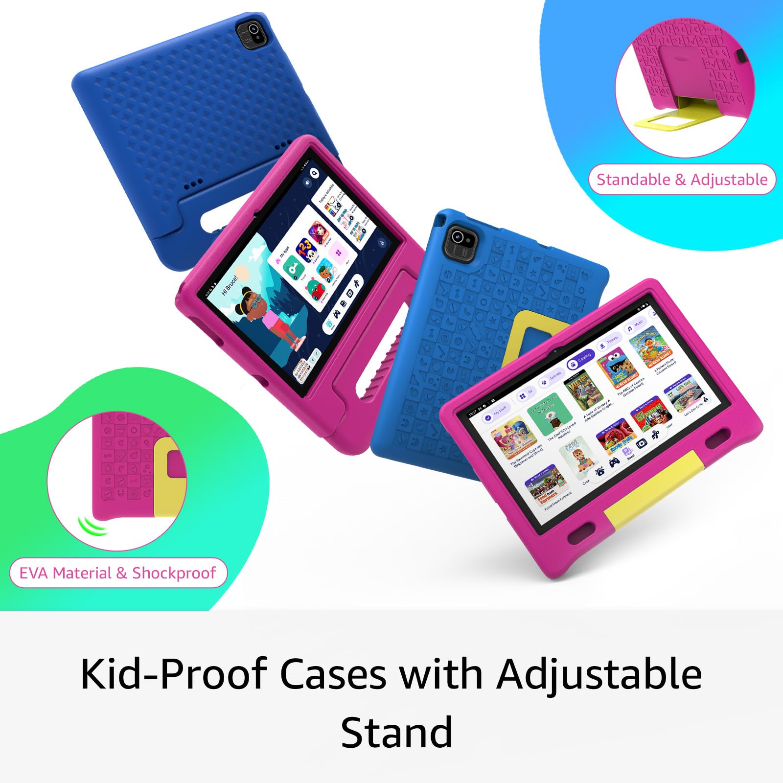 Foto 6 pulgar | Tablet Apolosign Kids Android 13 10.1 Pulgadas 32 Gb Con Funda Rosa - Venta Internacional.