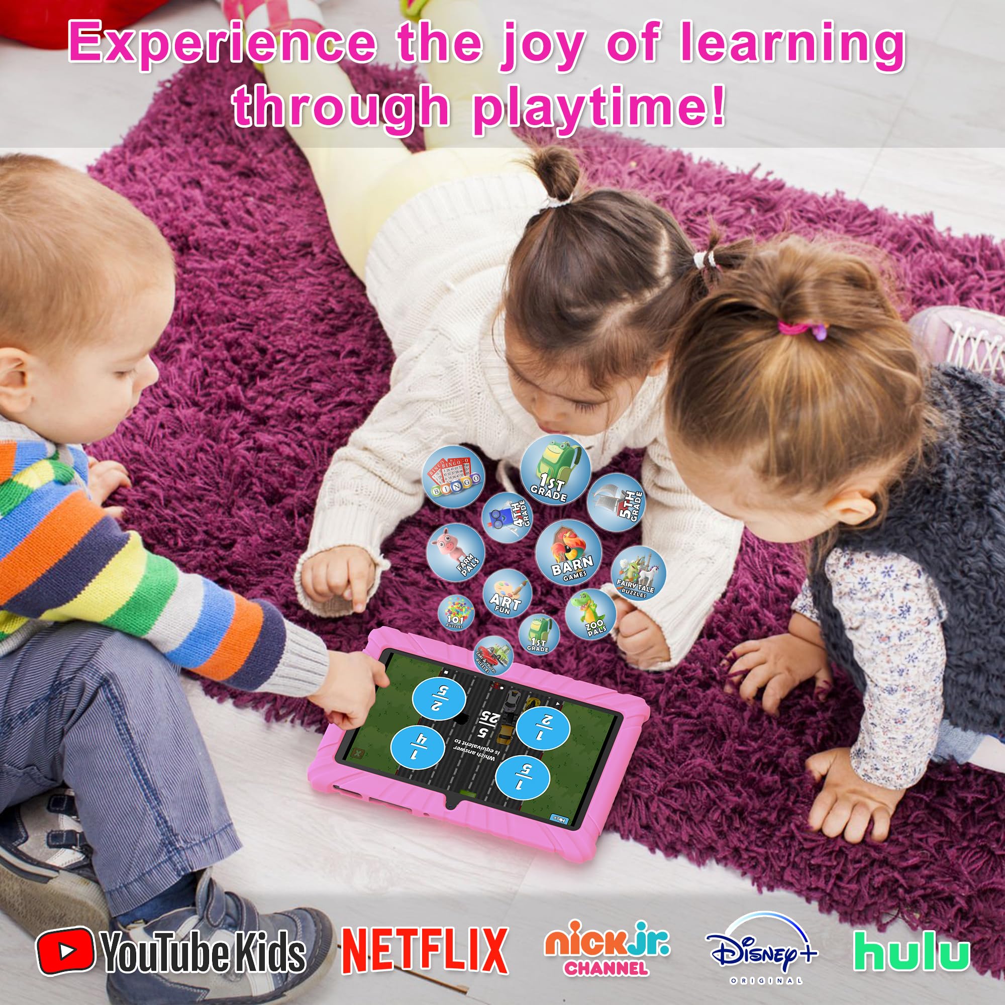 Foto 7 pulgar | Tablet Contixo V8-2 Para Niños, 7 Pulgadas, Hd, 32 Gb, Android 11 Con Auriculares - Venta Internacional.